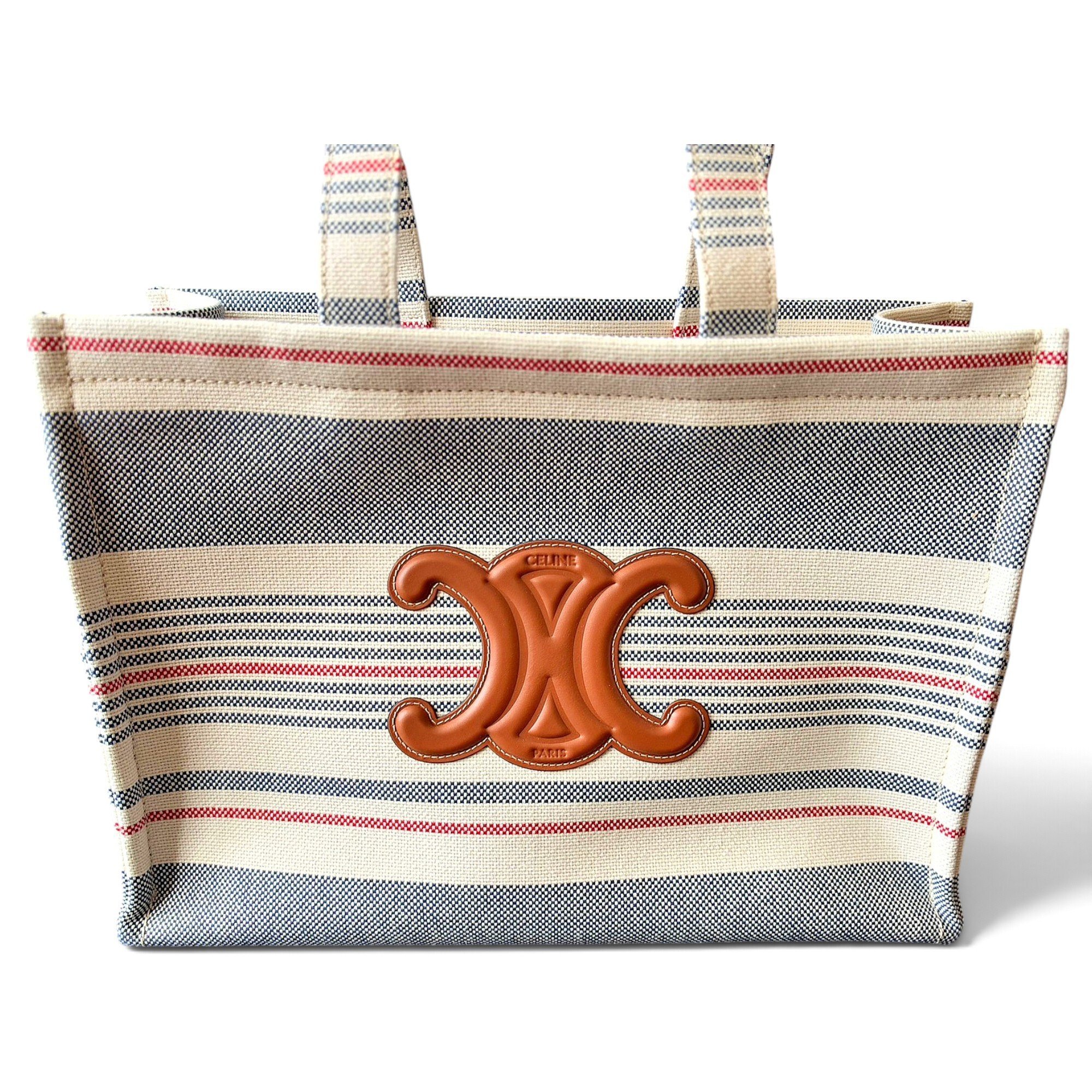 Cabas leather tote
