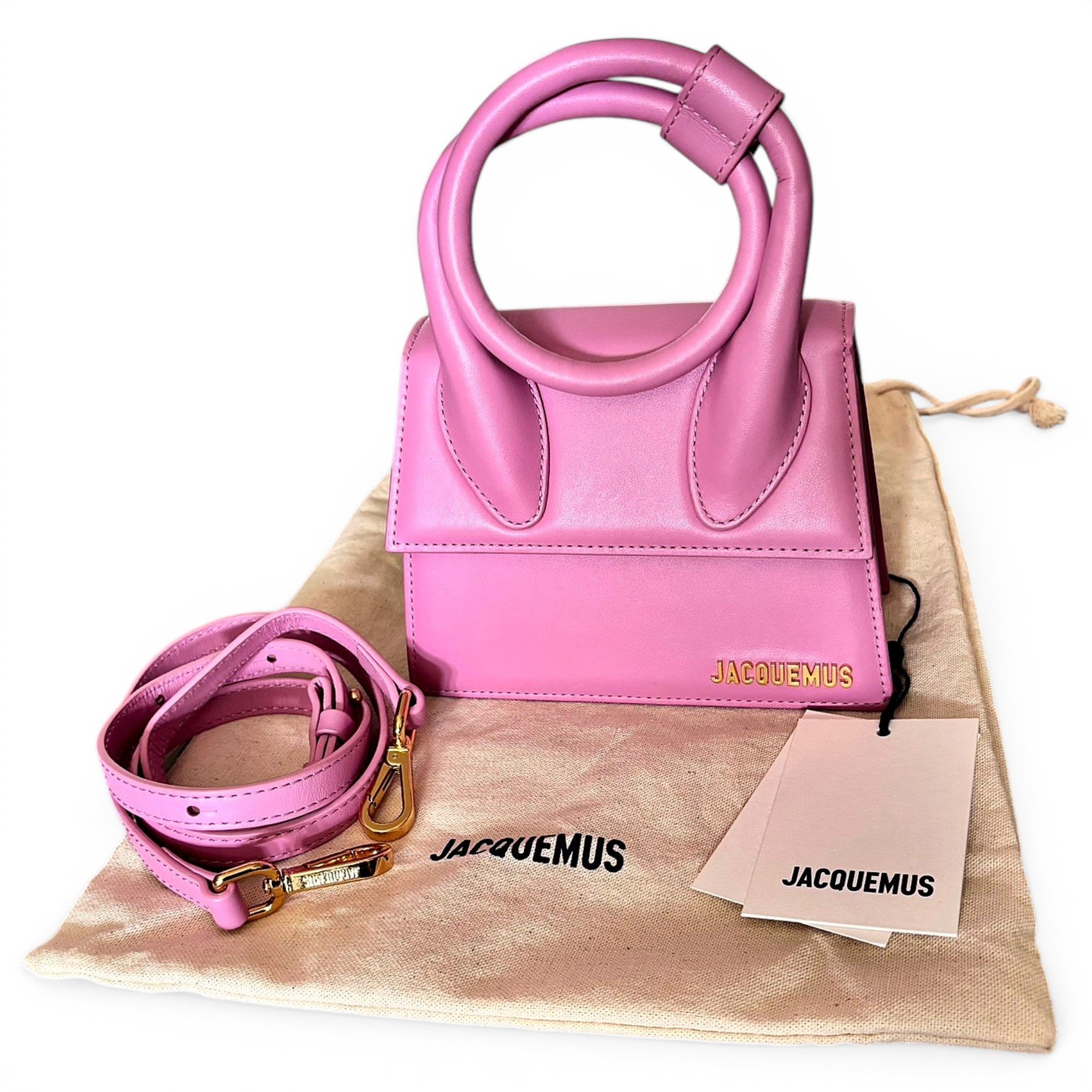 Le Chiquito Noeud leather handbag