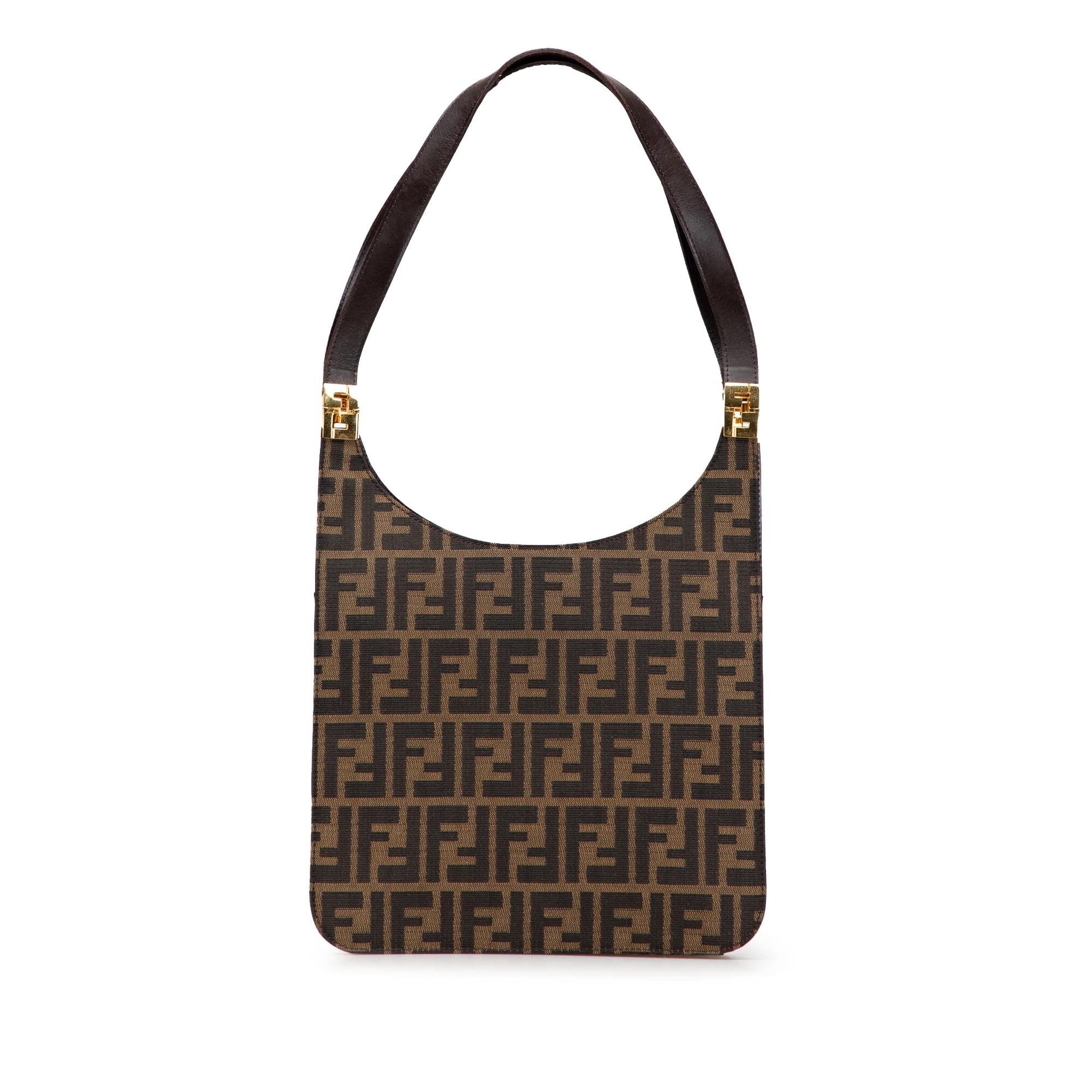 Pocket leather handbag