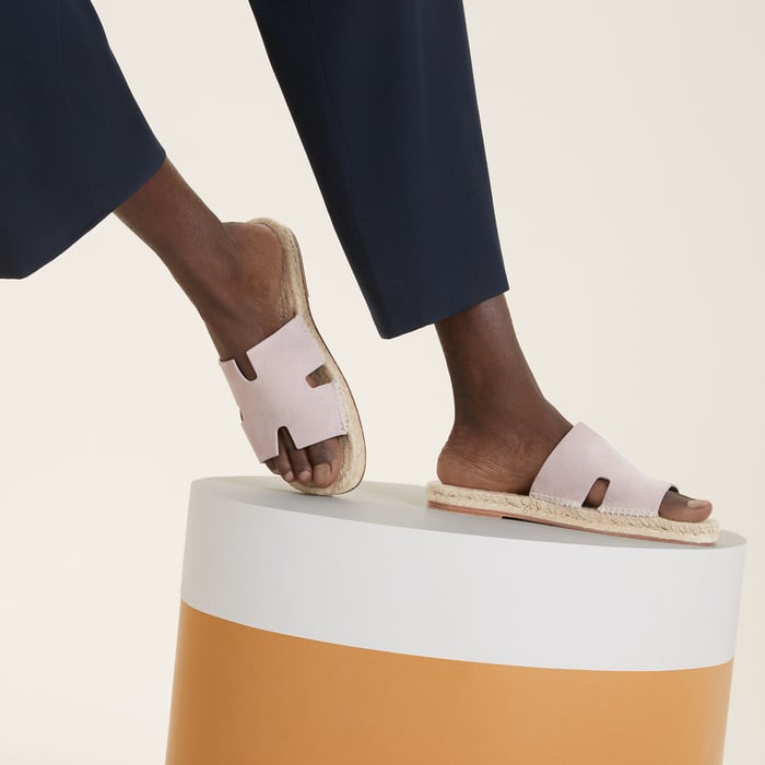 Rose Porcelaine Antigua Espadrille