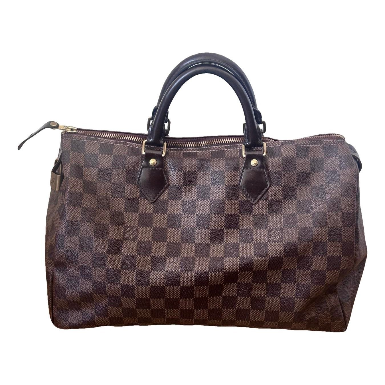 Speedy leather handbag