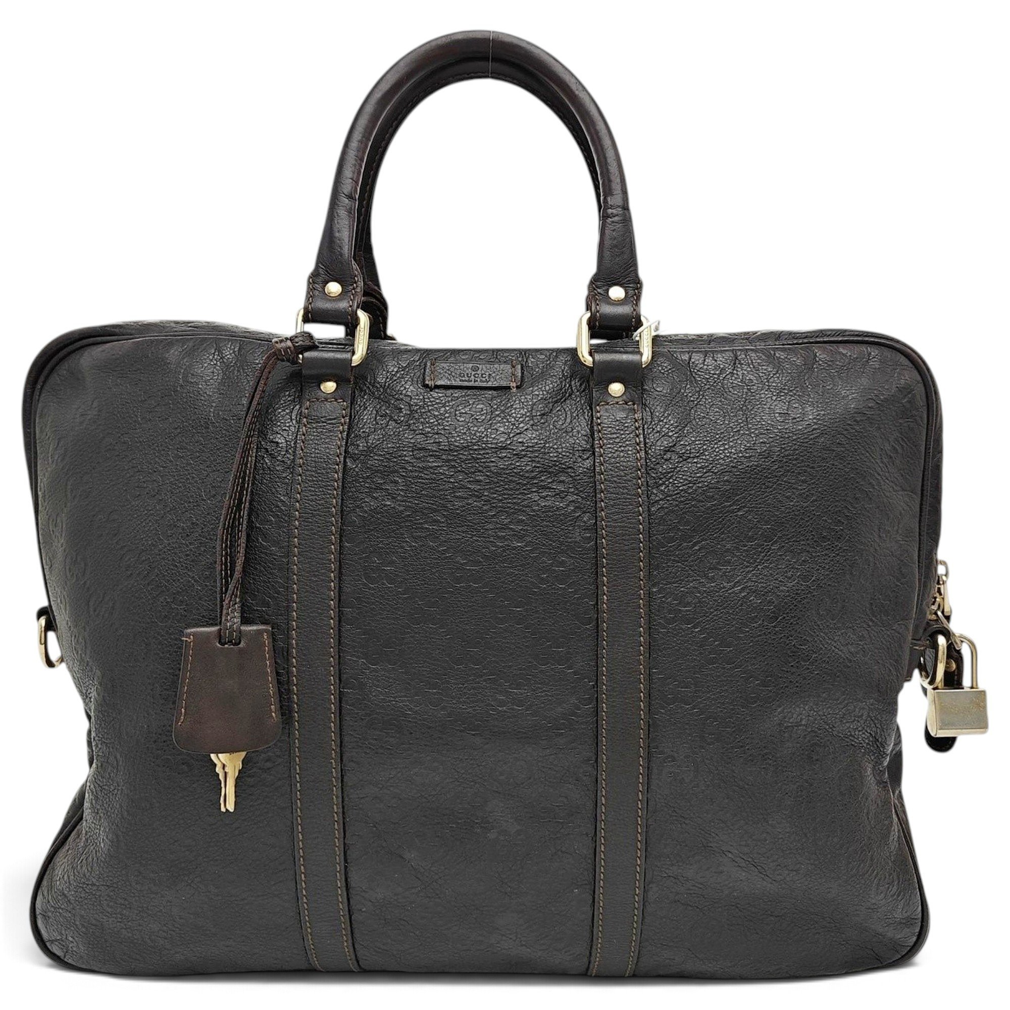 Leather handbag