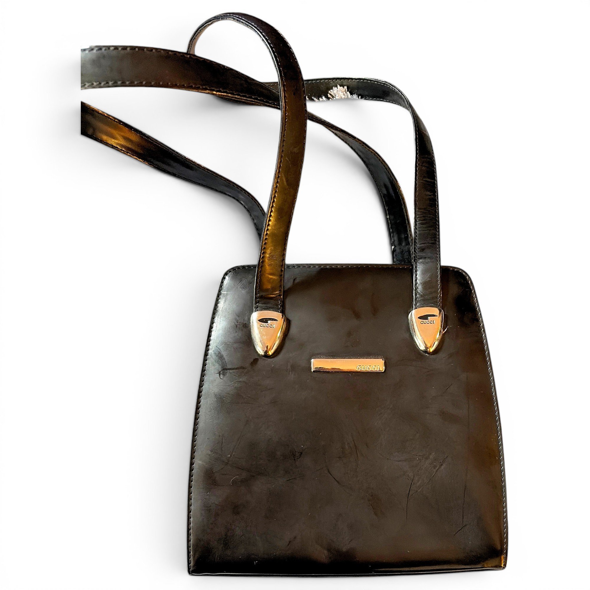 Leather handbag