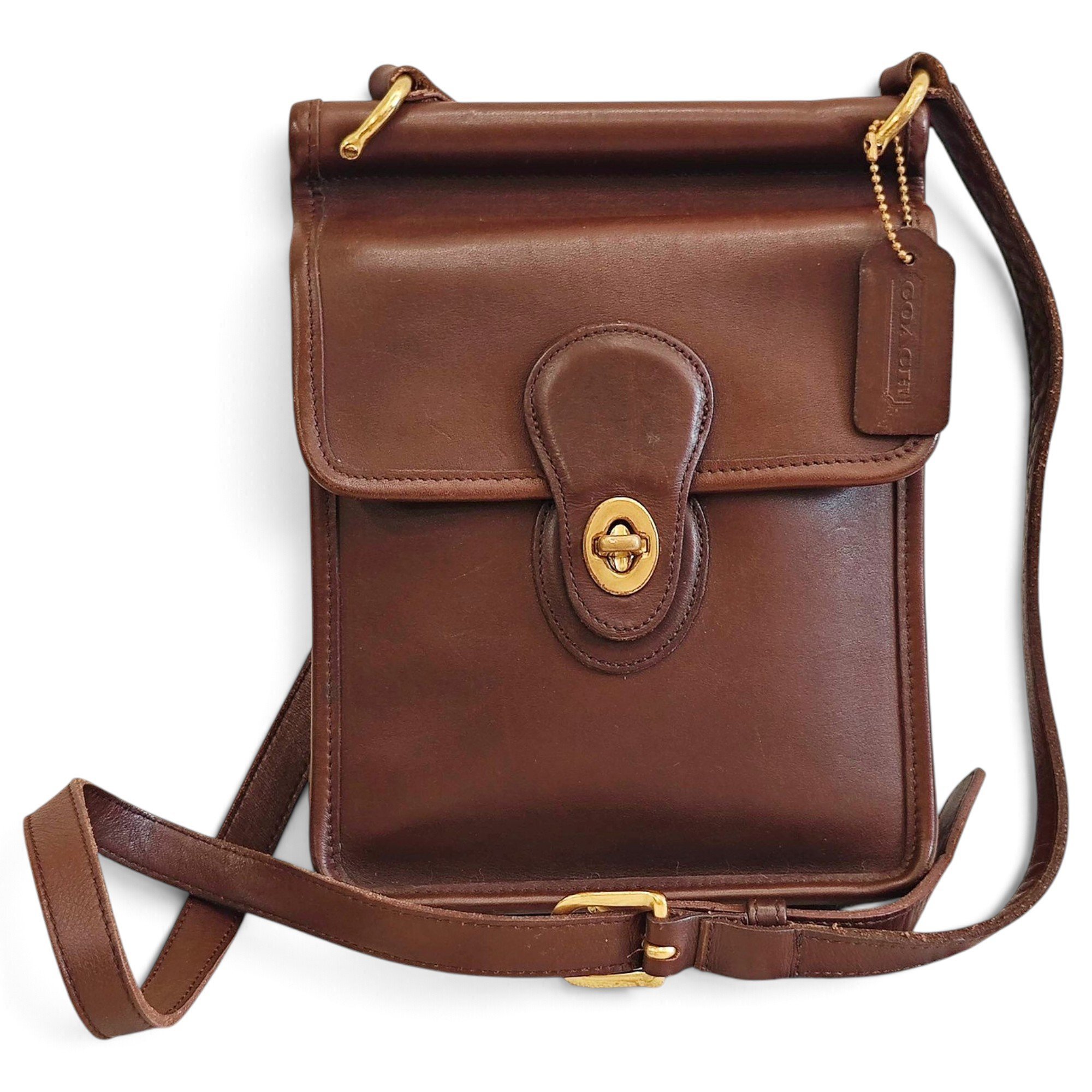 Leather crossbody bag