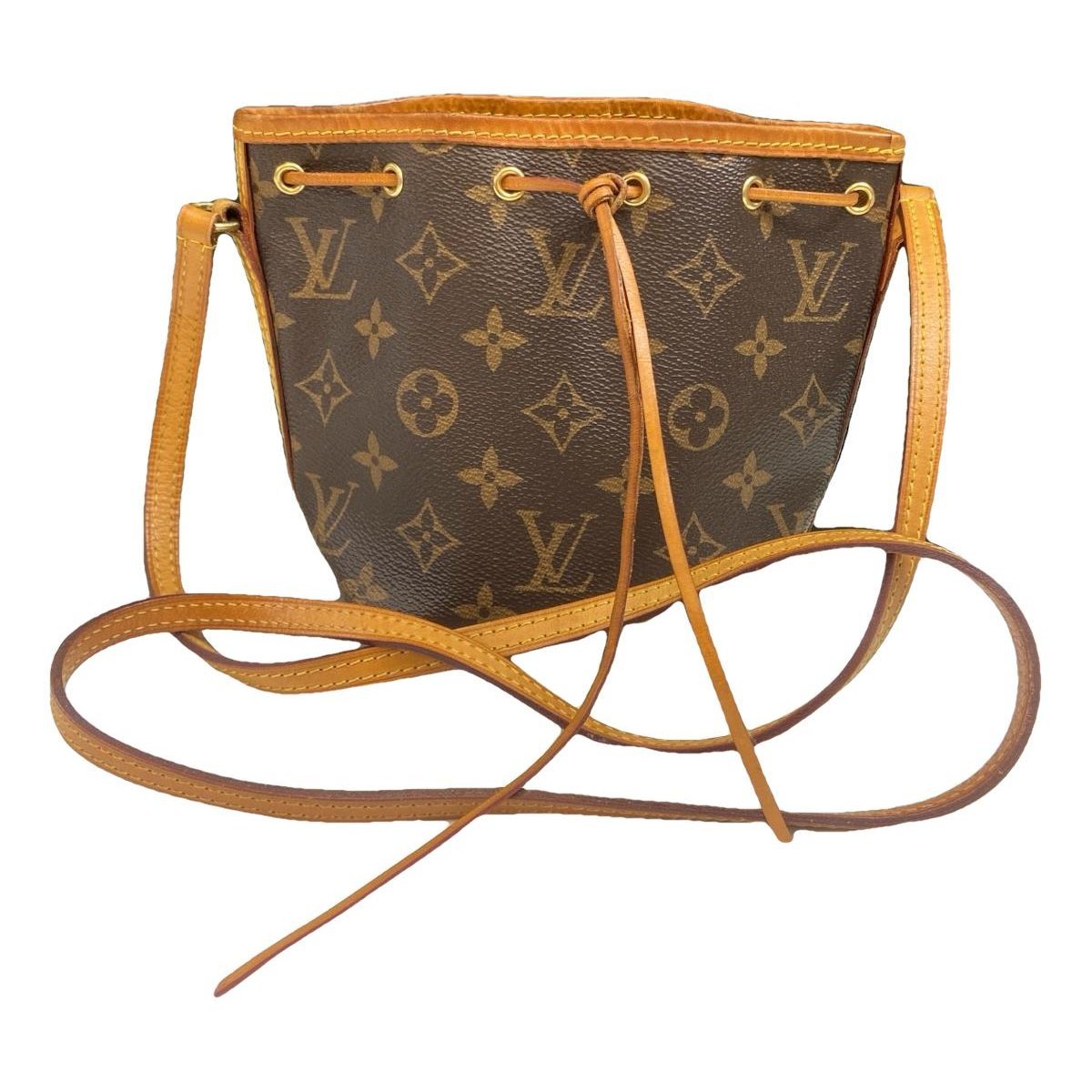 Nano Noé leather handbag