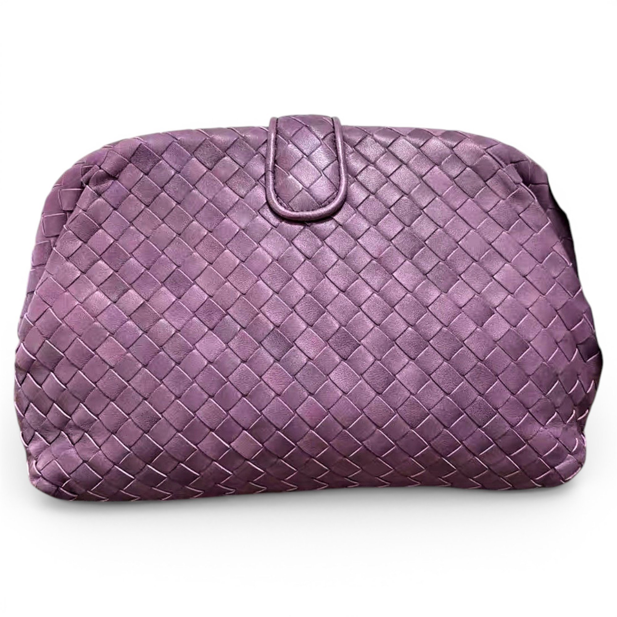 Lauren 1980 leather clutch bag