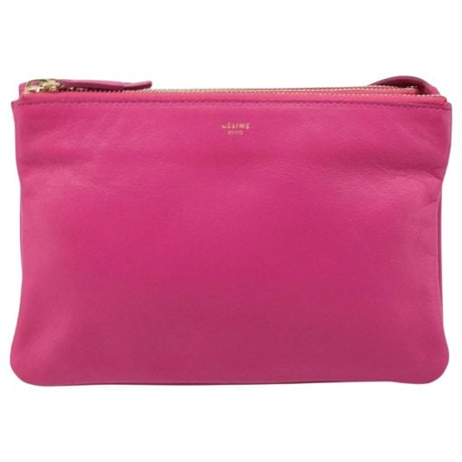 Trio leather crossbody bag