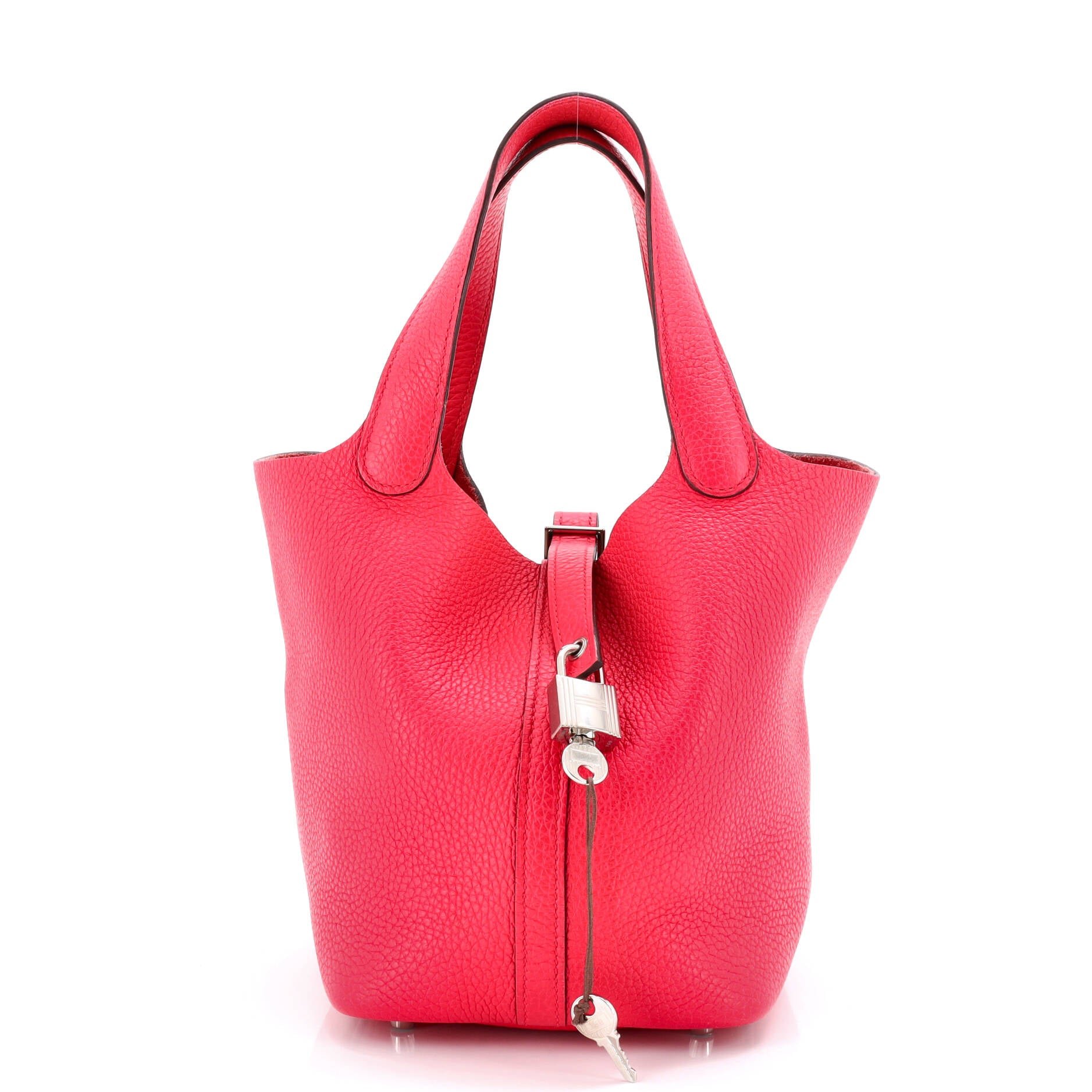 Hermes Picotin Lock Bag Clemence PM