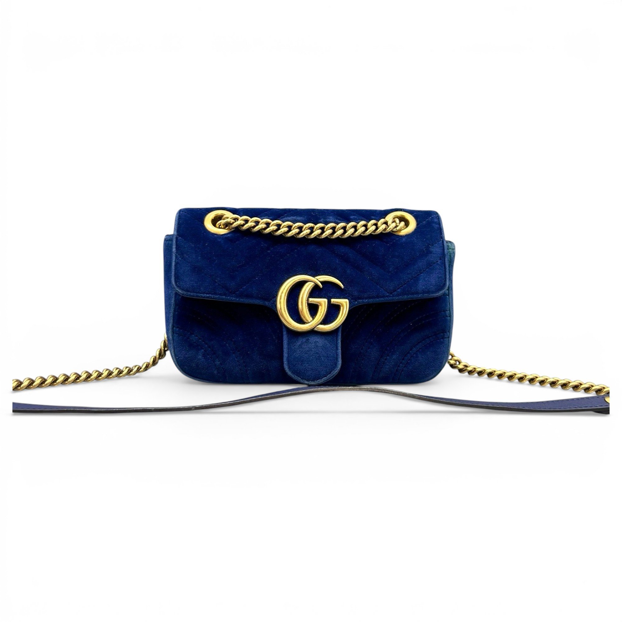 GG Marmont velvet handbag