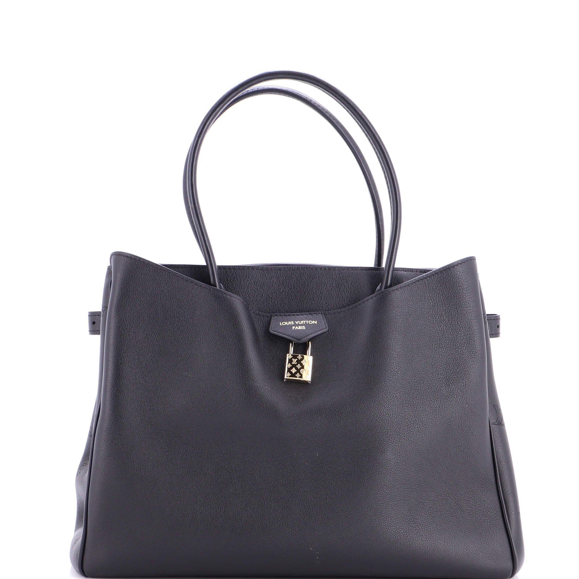 Leather tote