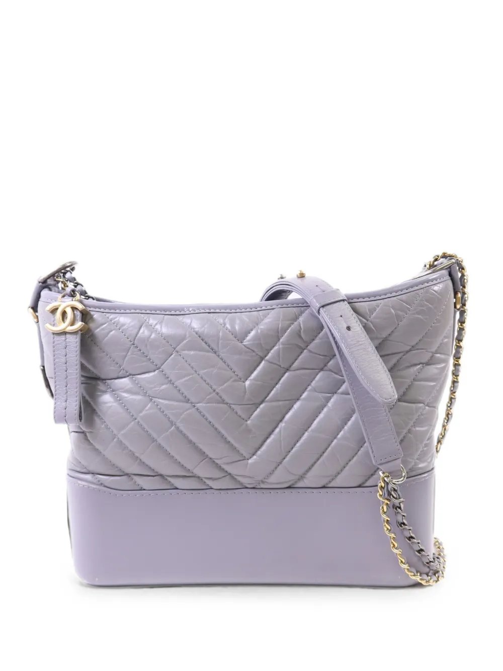 large Gabrielle chevron-quilted shoulder bag
