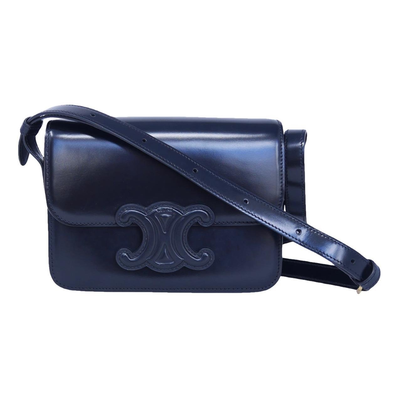 Triomphe leather handbag