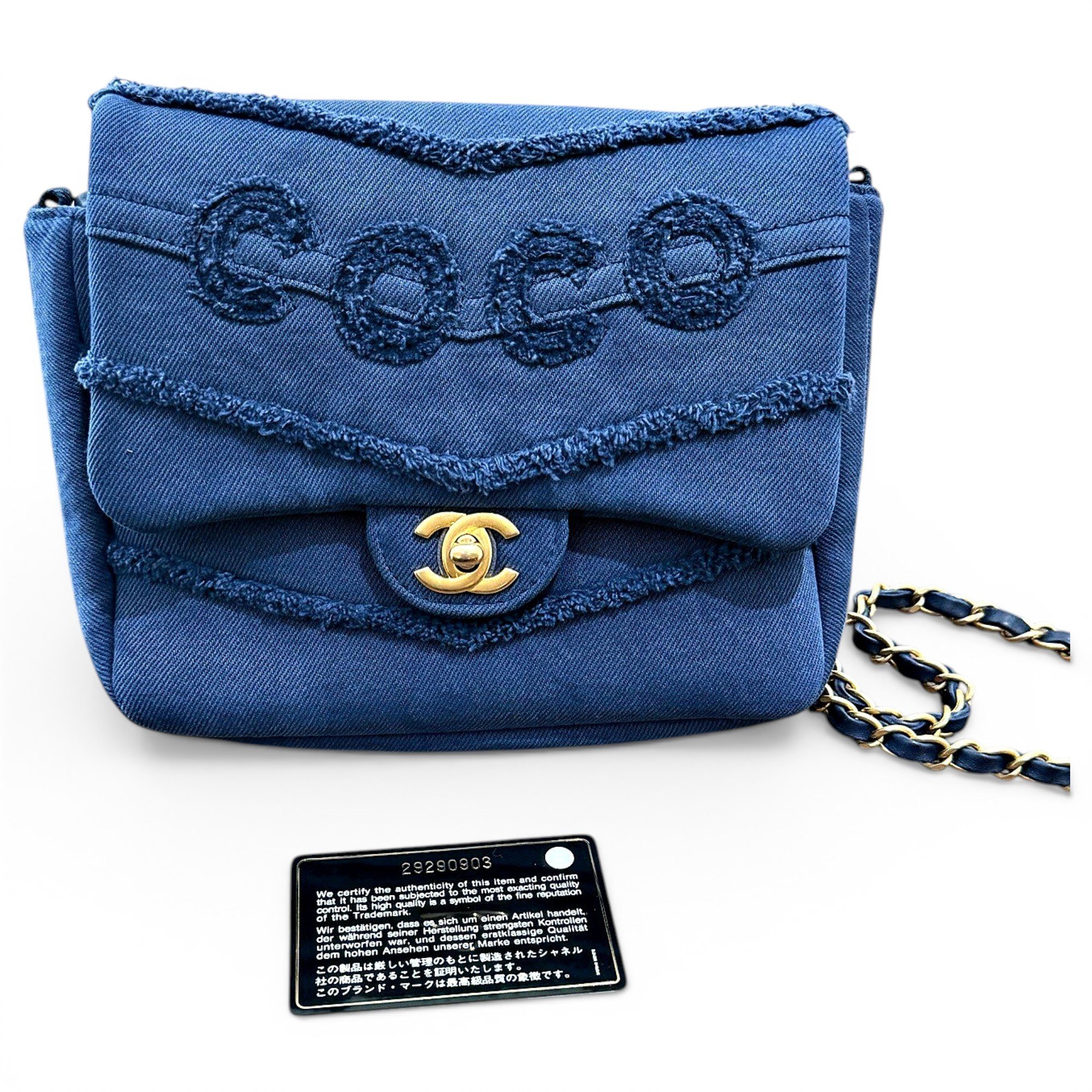 Chain Infinity leather handbag