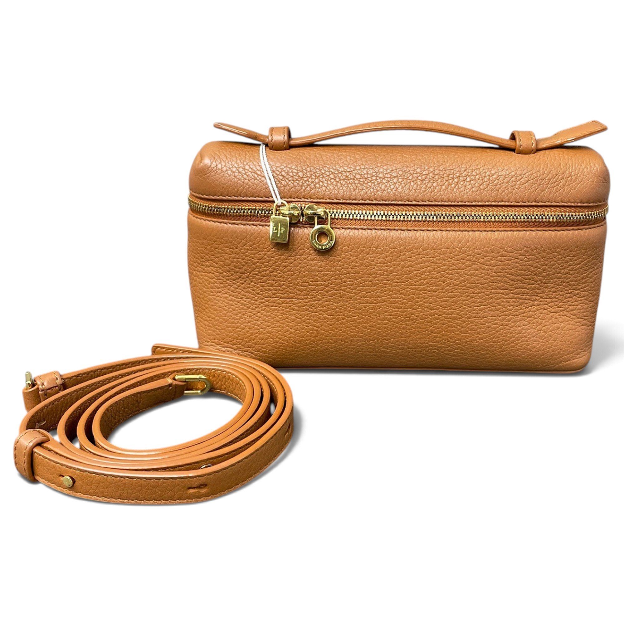 Loro Piana Extra Pocket leather handbag