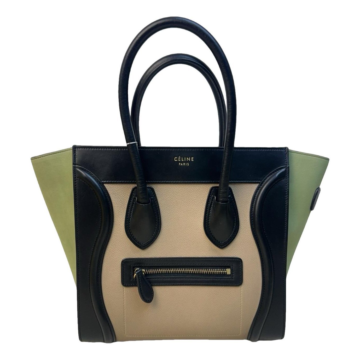 Luggage leather handbag