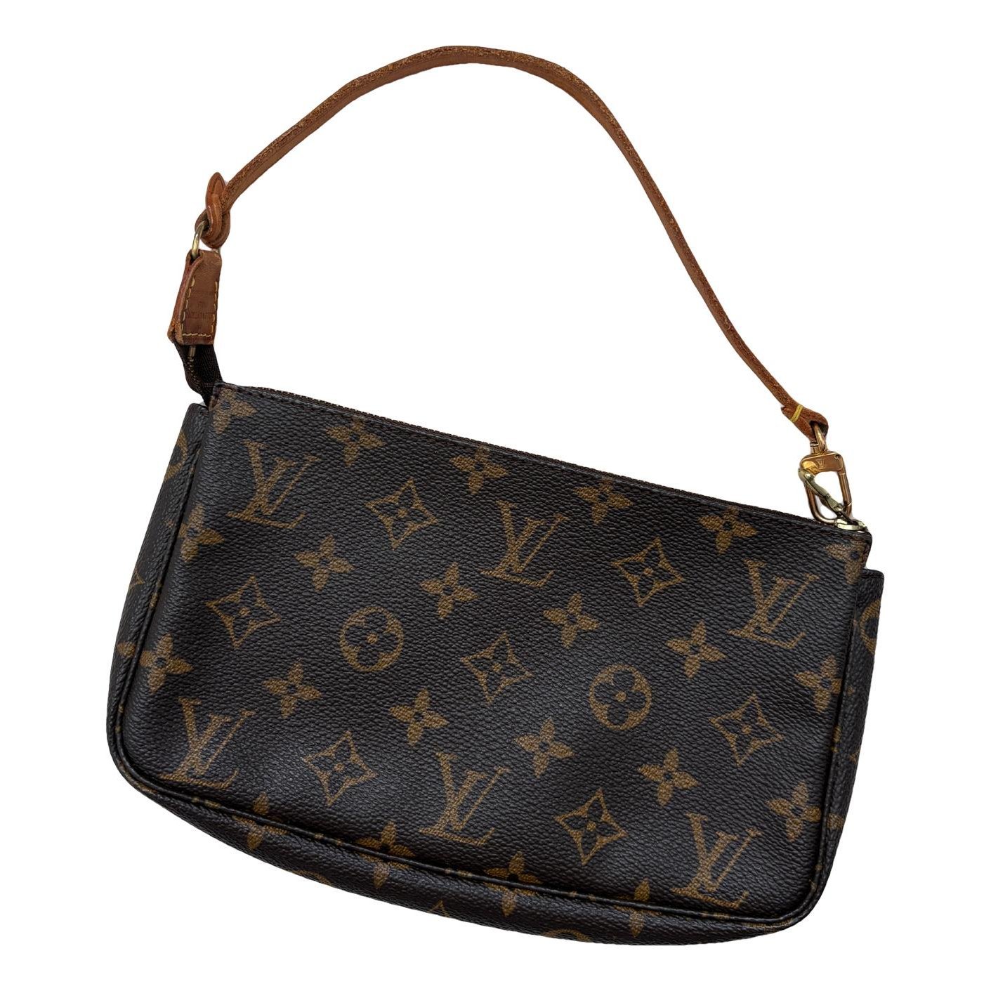 Pochette Accessoire leather handbag