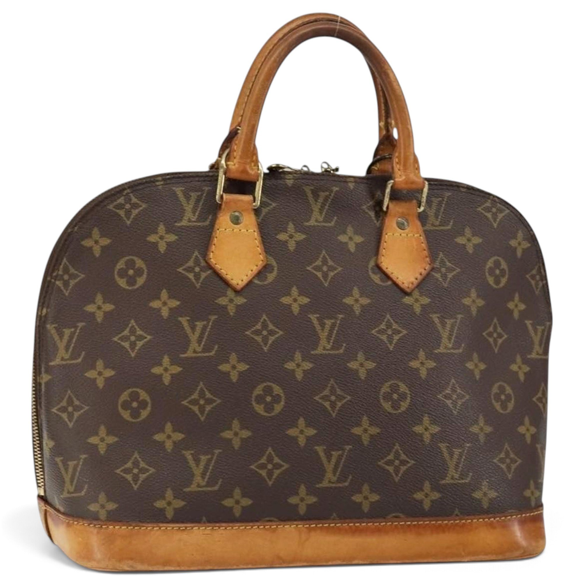 Alma leather handbag