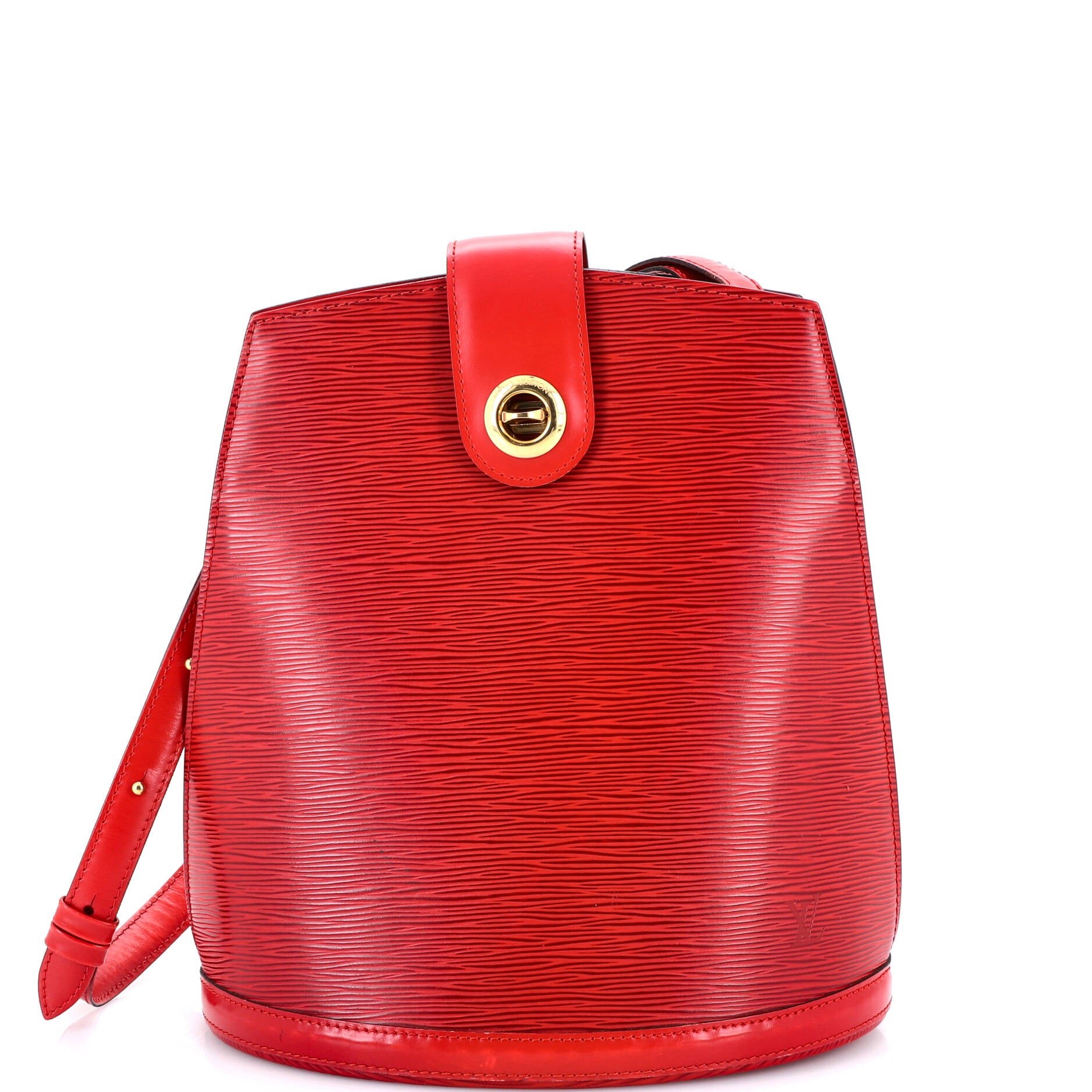 Louis Vuitton Cluny Shoulder Bag Epi Leather