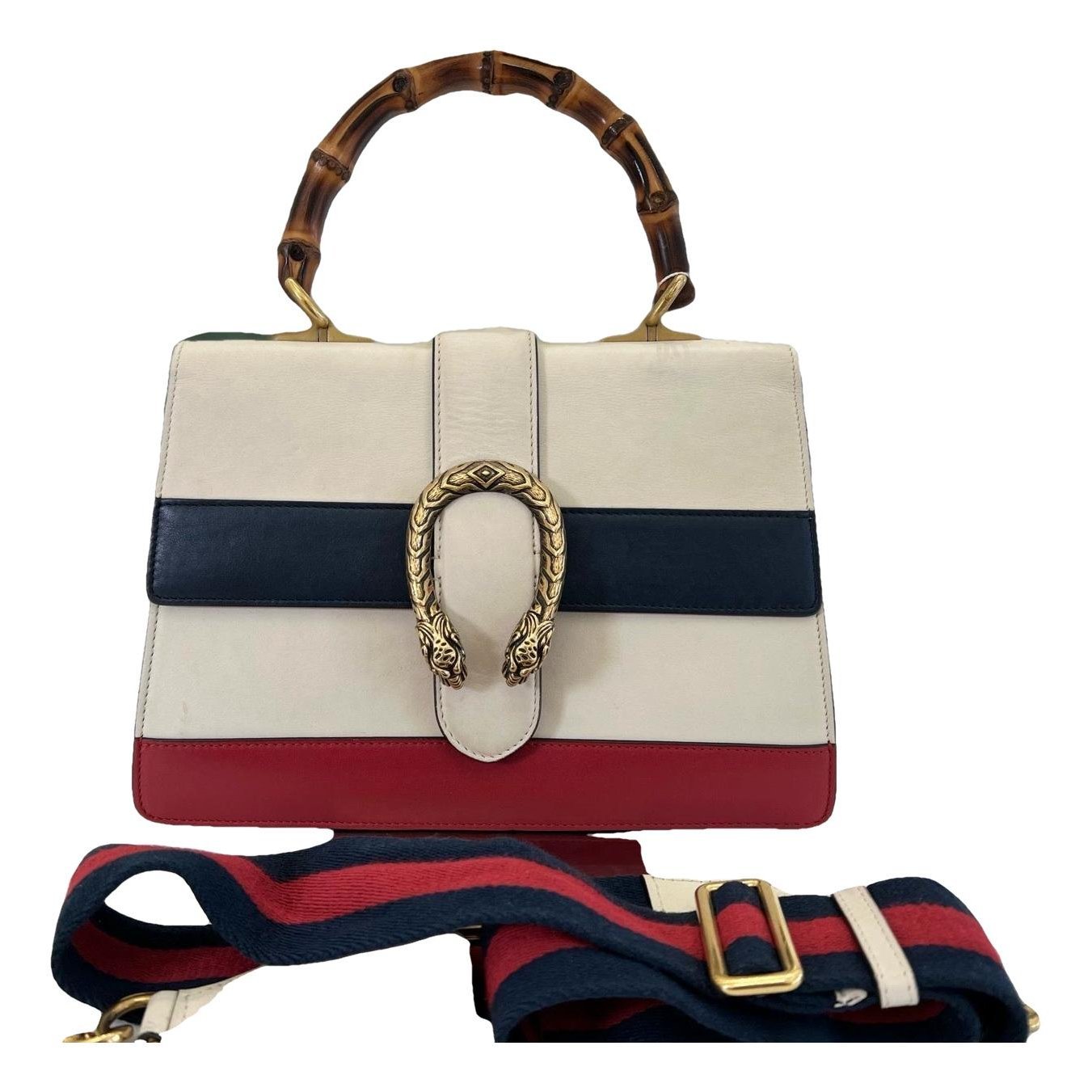Dionysus Bamboo leather handbag