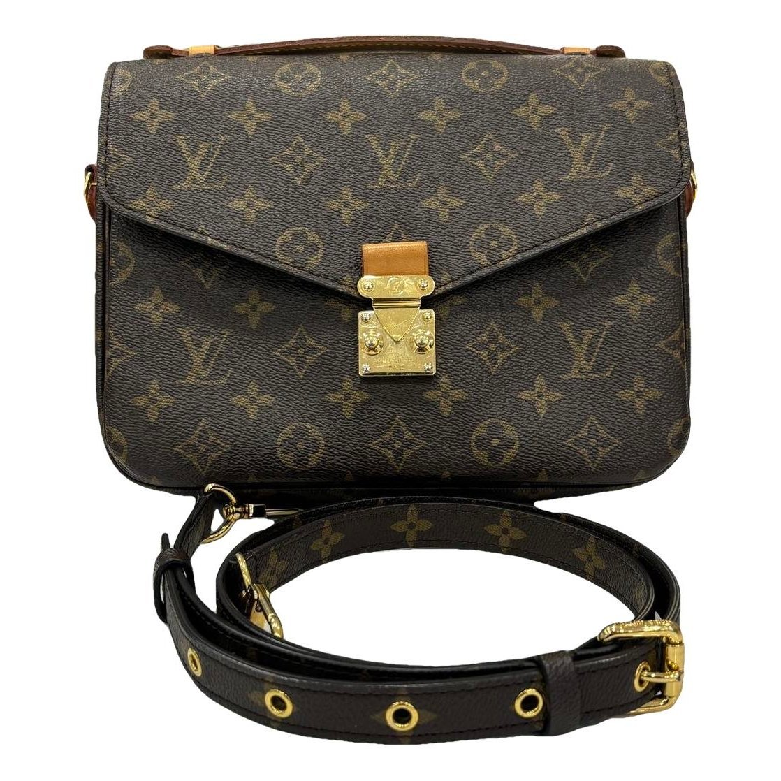 Metis leather handbag