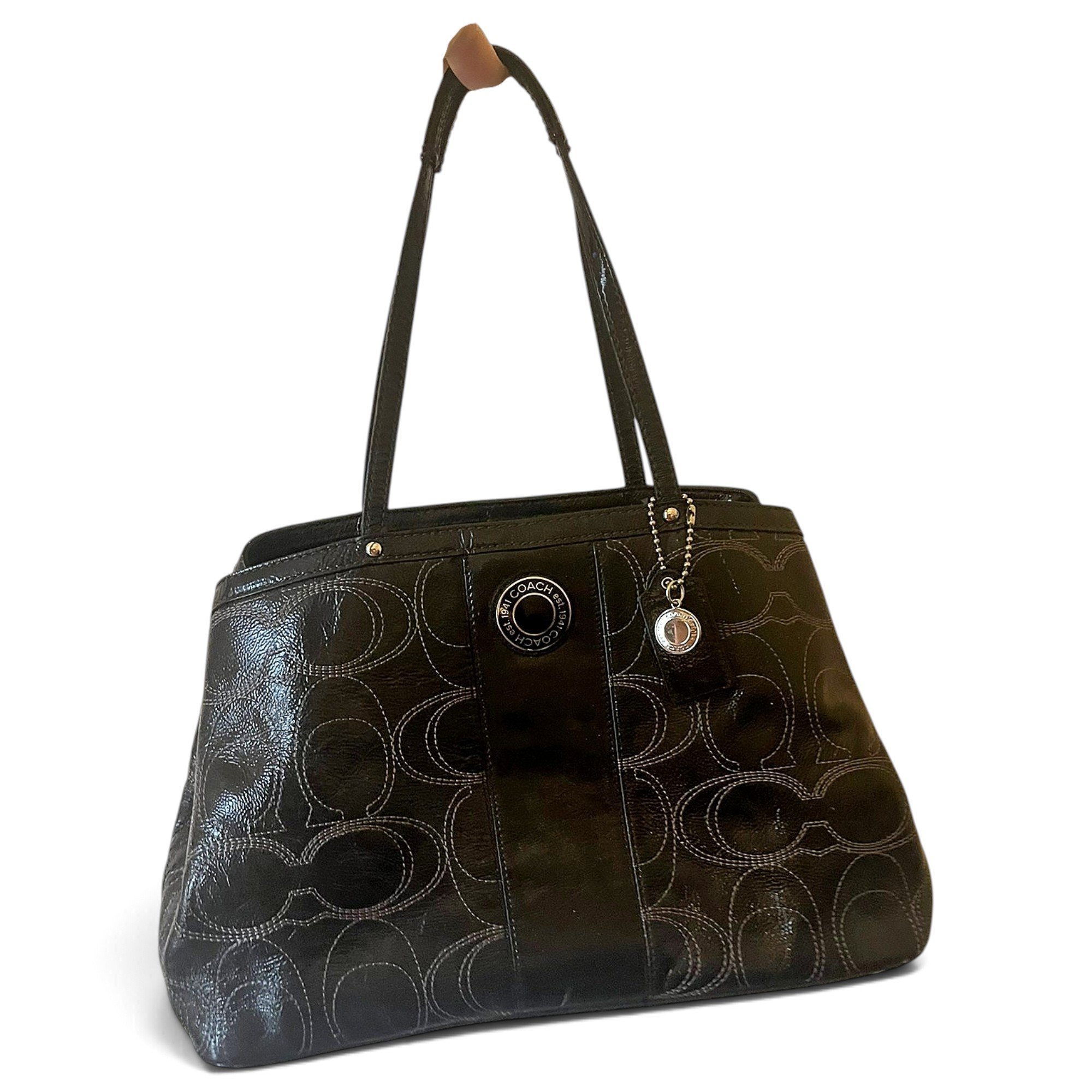 Coach Patent leather handbag