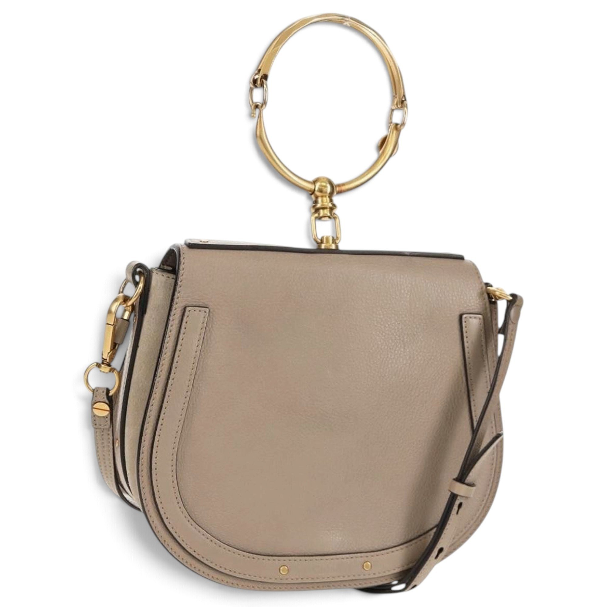 C leather handbag
