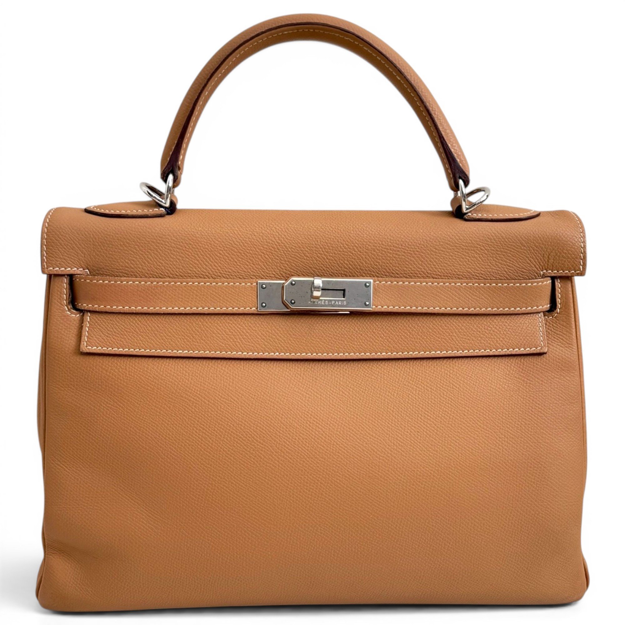 Kelly 32 leather handbag