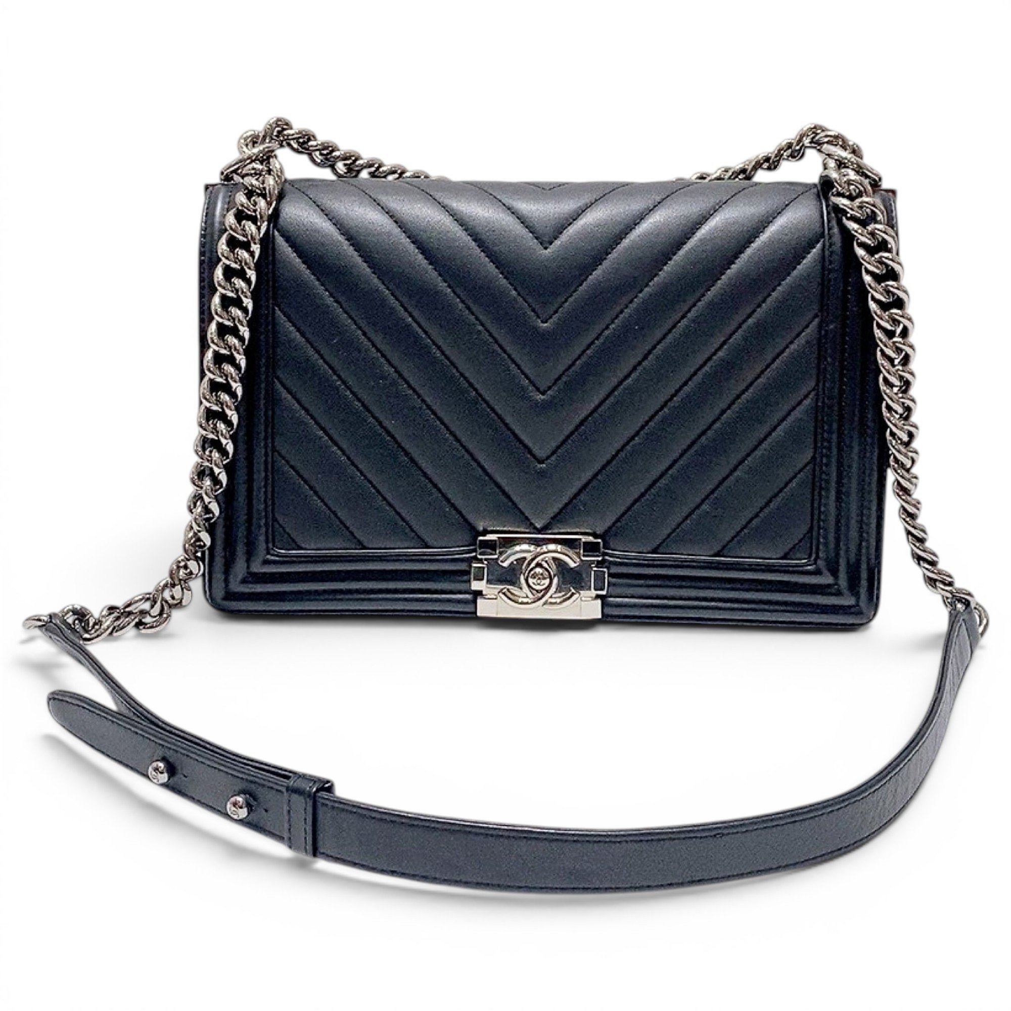 Boy leather handbag