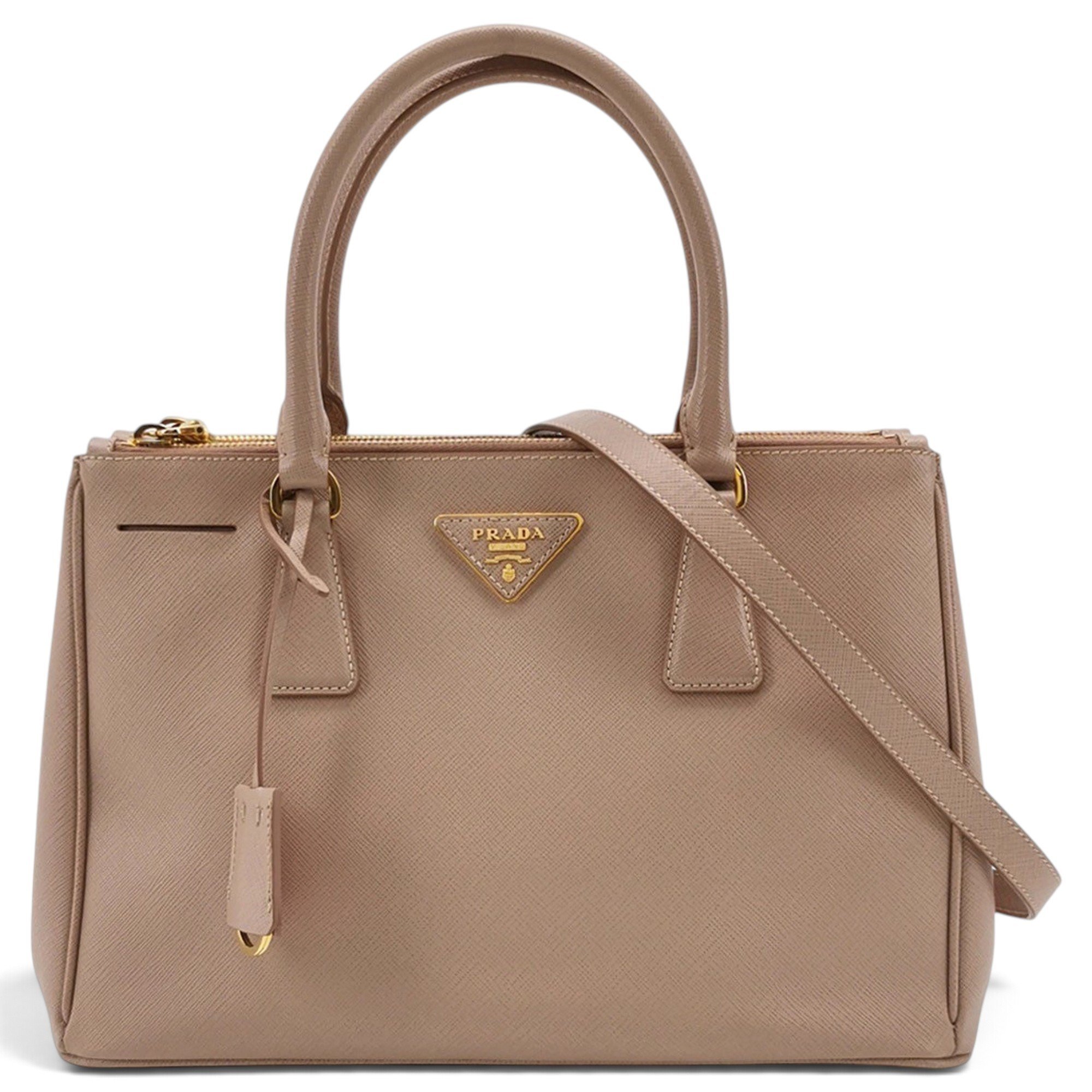 Galleria leather handbag