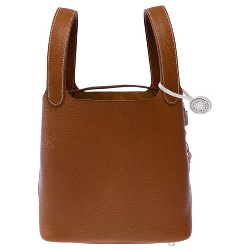 Picotin leather handbag