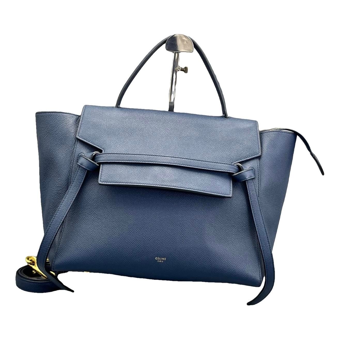 Belt leather handbag