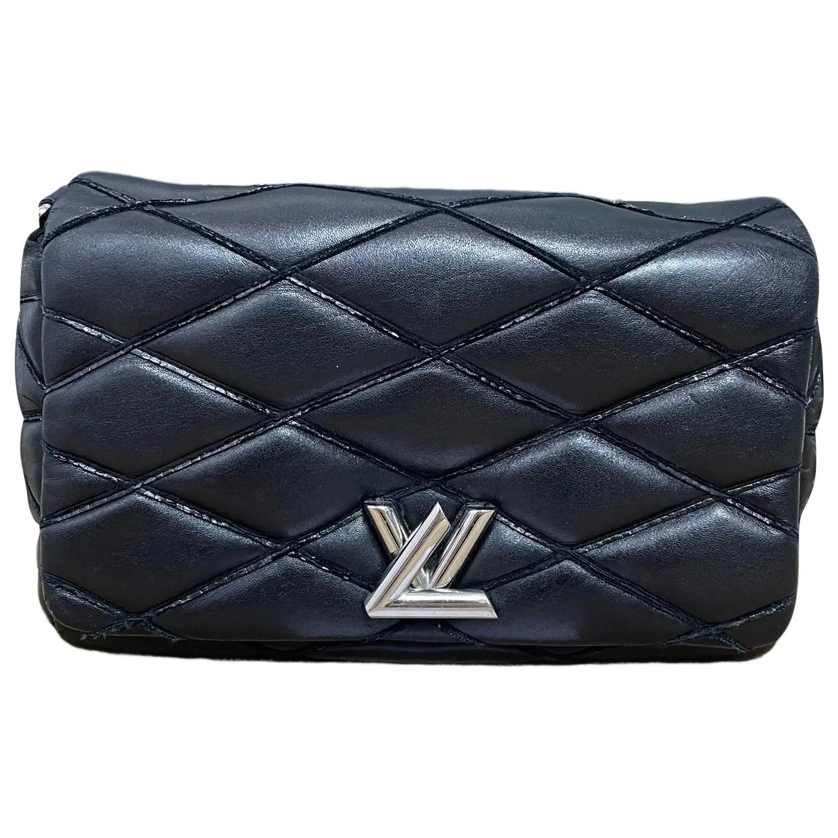 Twist Belt Wallet On Chain leather handbag