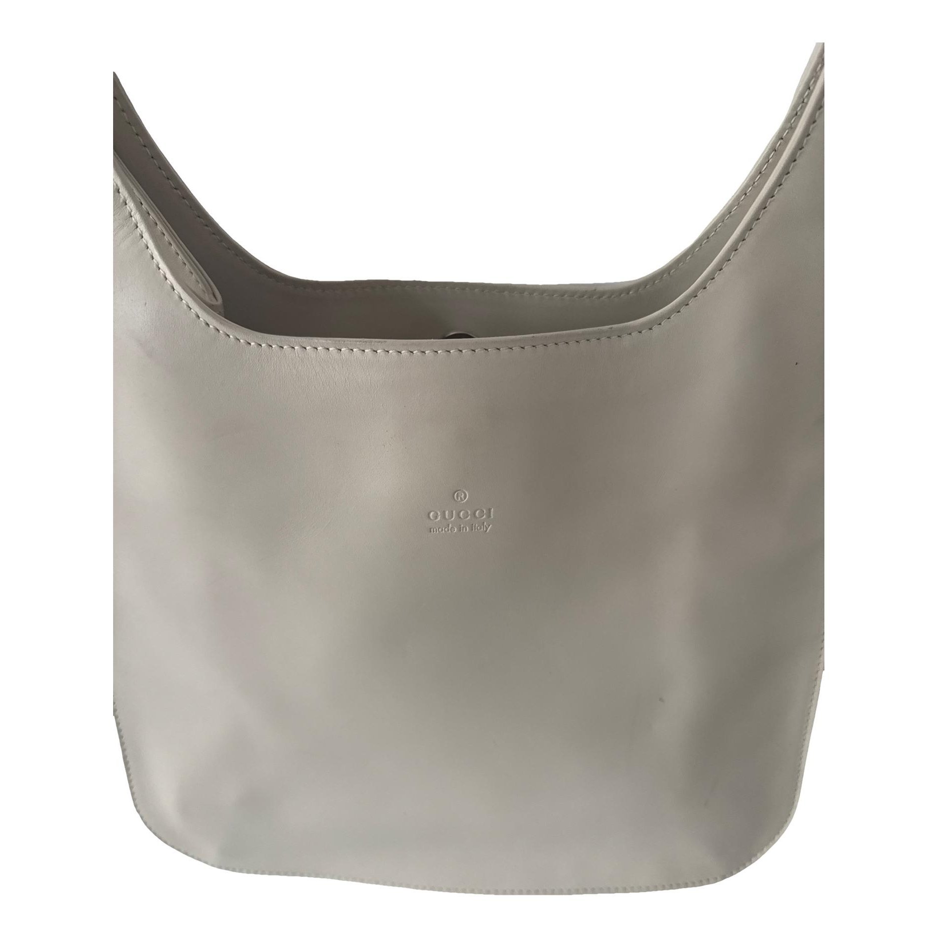 Hobo leather handbag