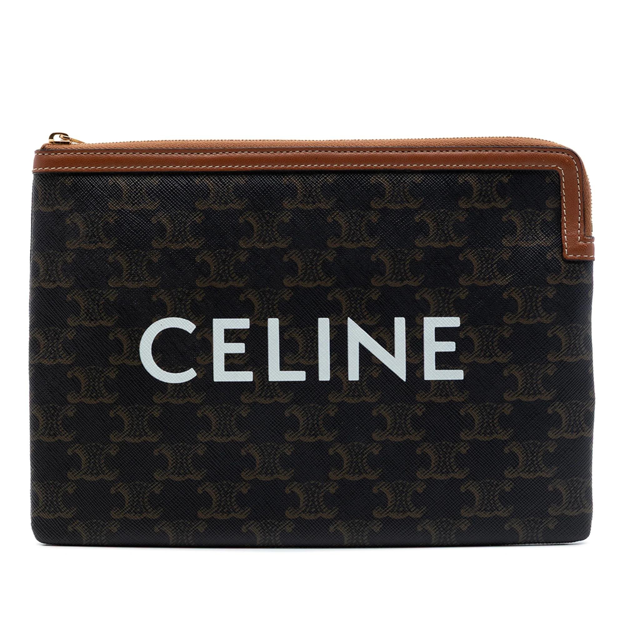 Triomphe cloth handbag