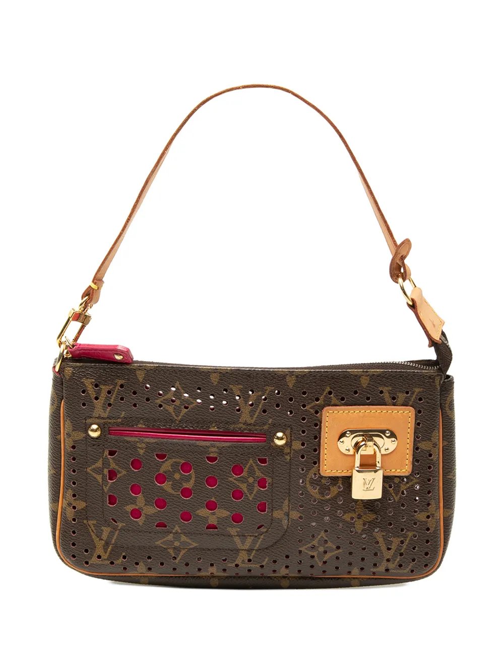 2006 Monogram Perforated Pochette Accessoires shoulder bag