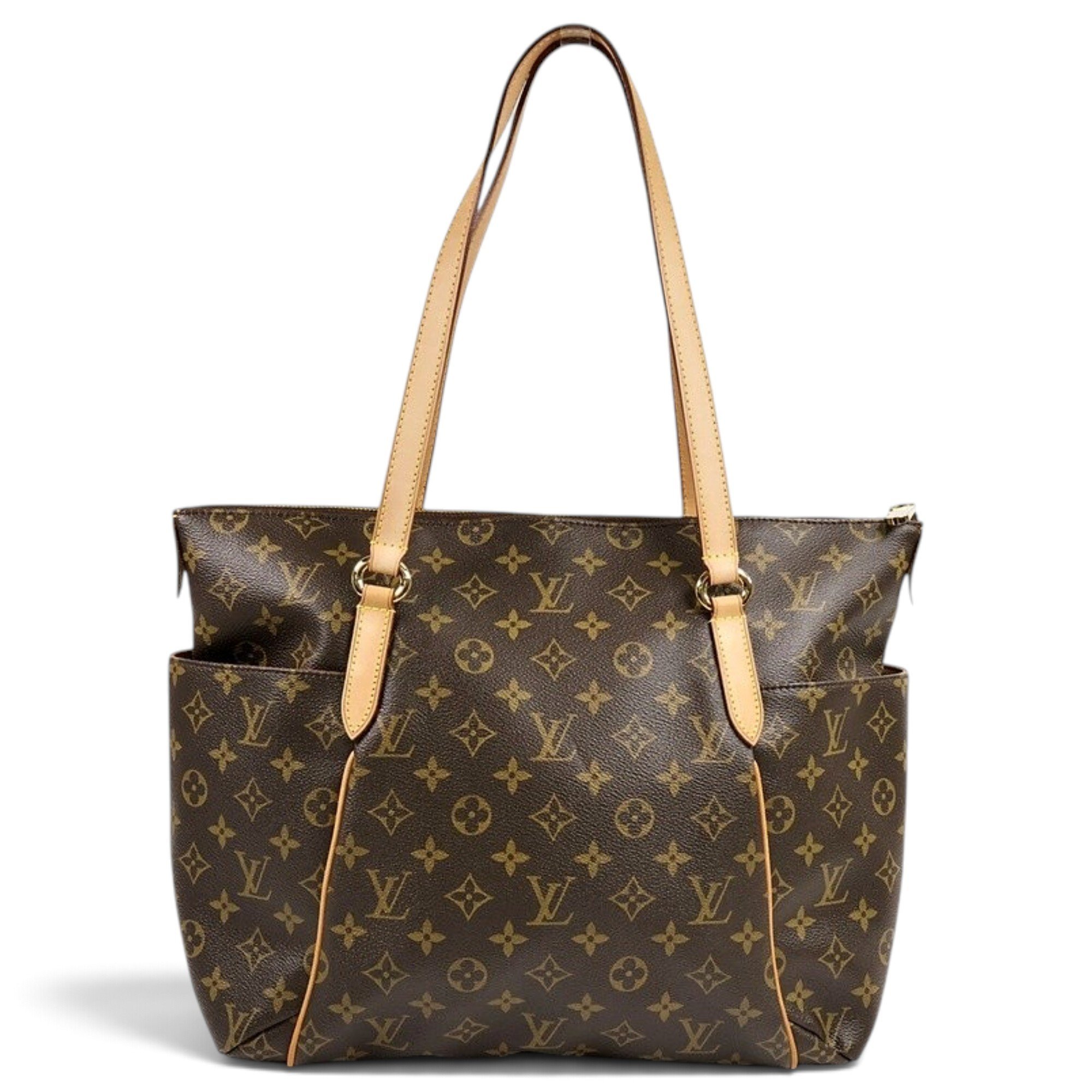 Leather tote