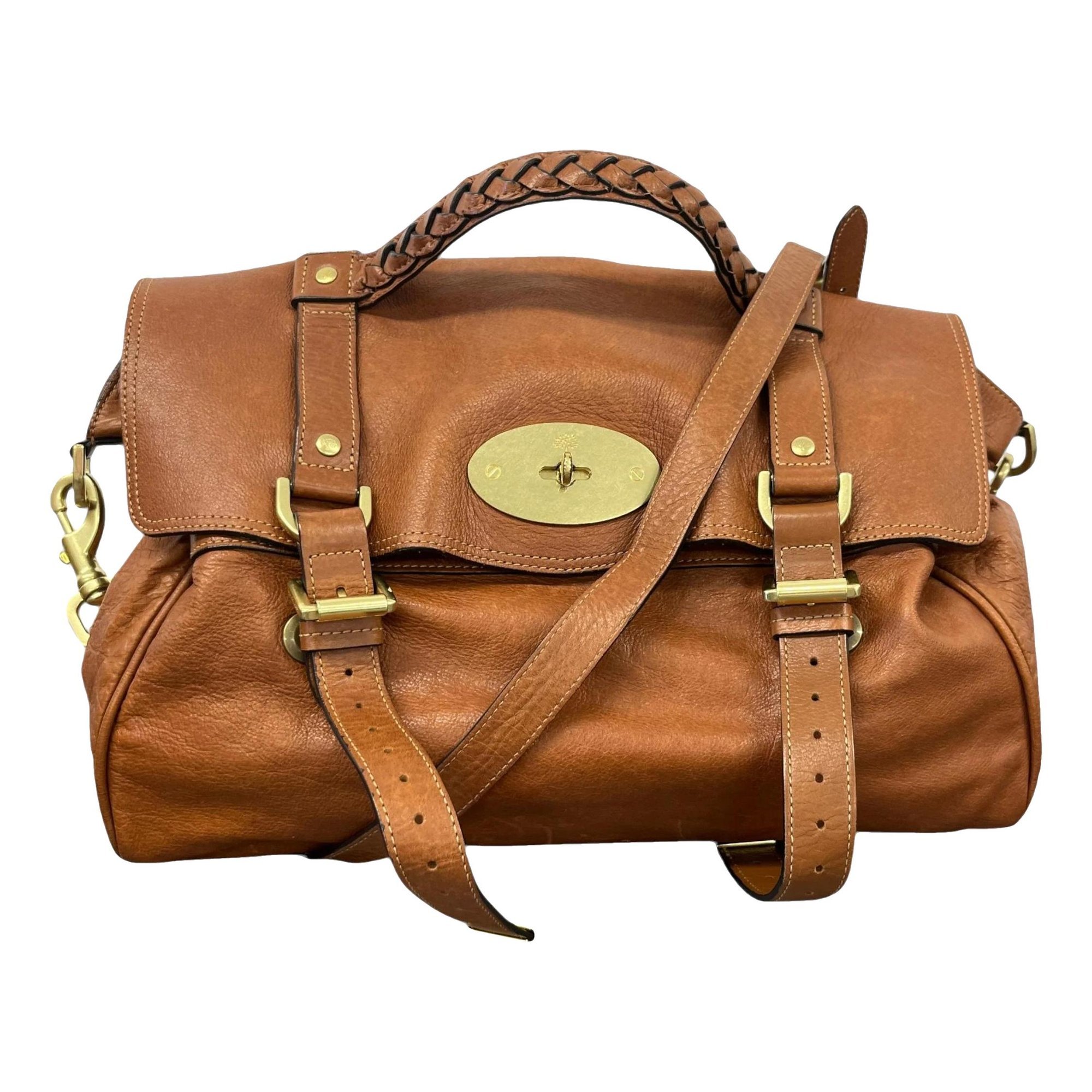 Leather handbag