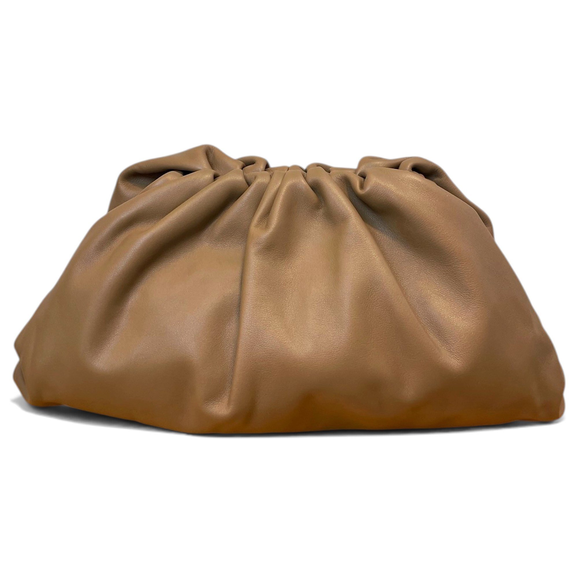 Pouch leather handbag