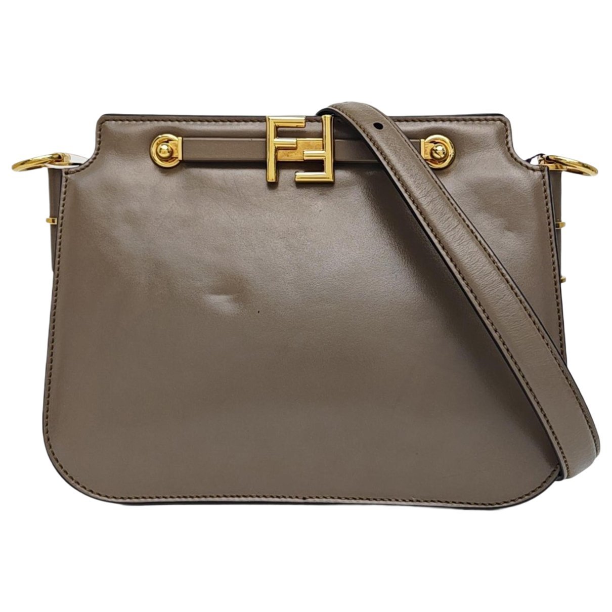 Leather crossbody bag