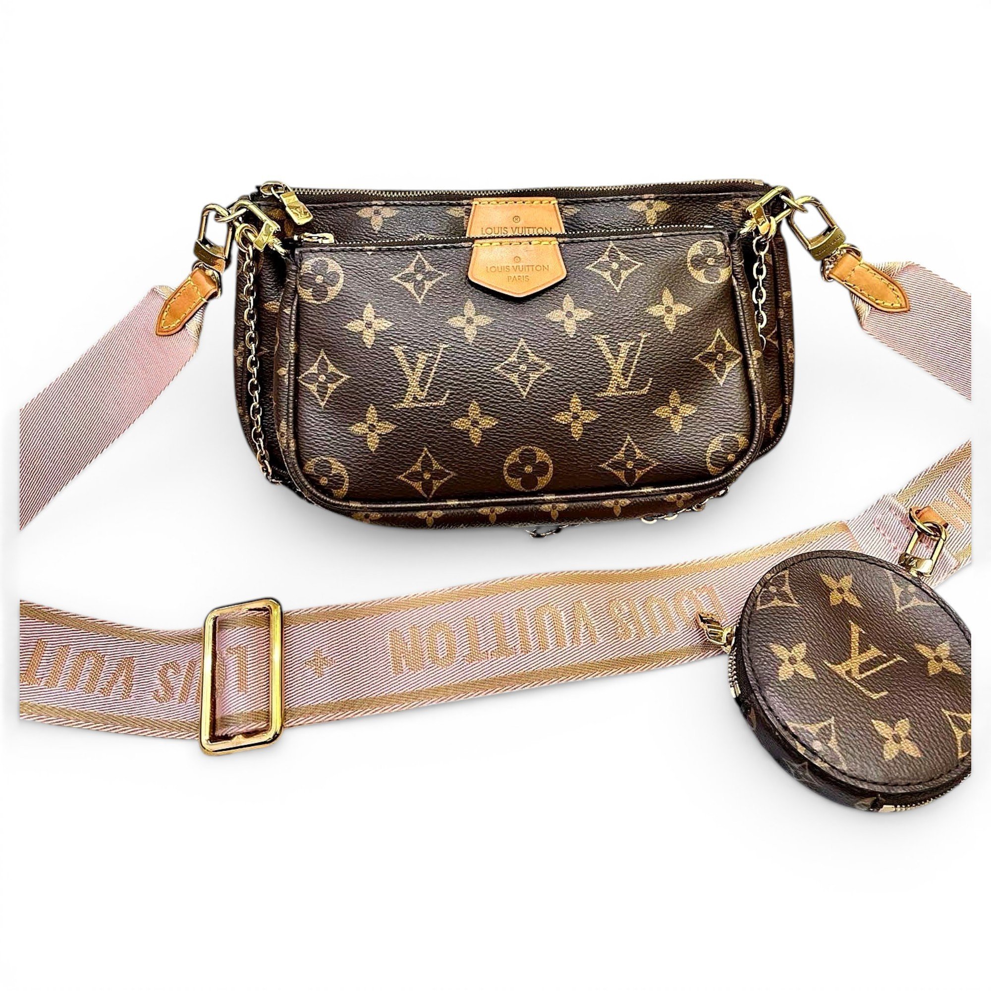 Multi Pochette Accessoires leather crossbody bag