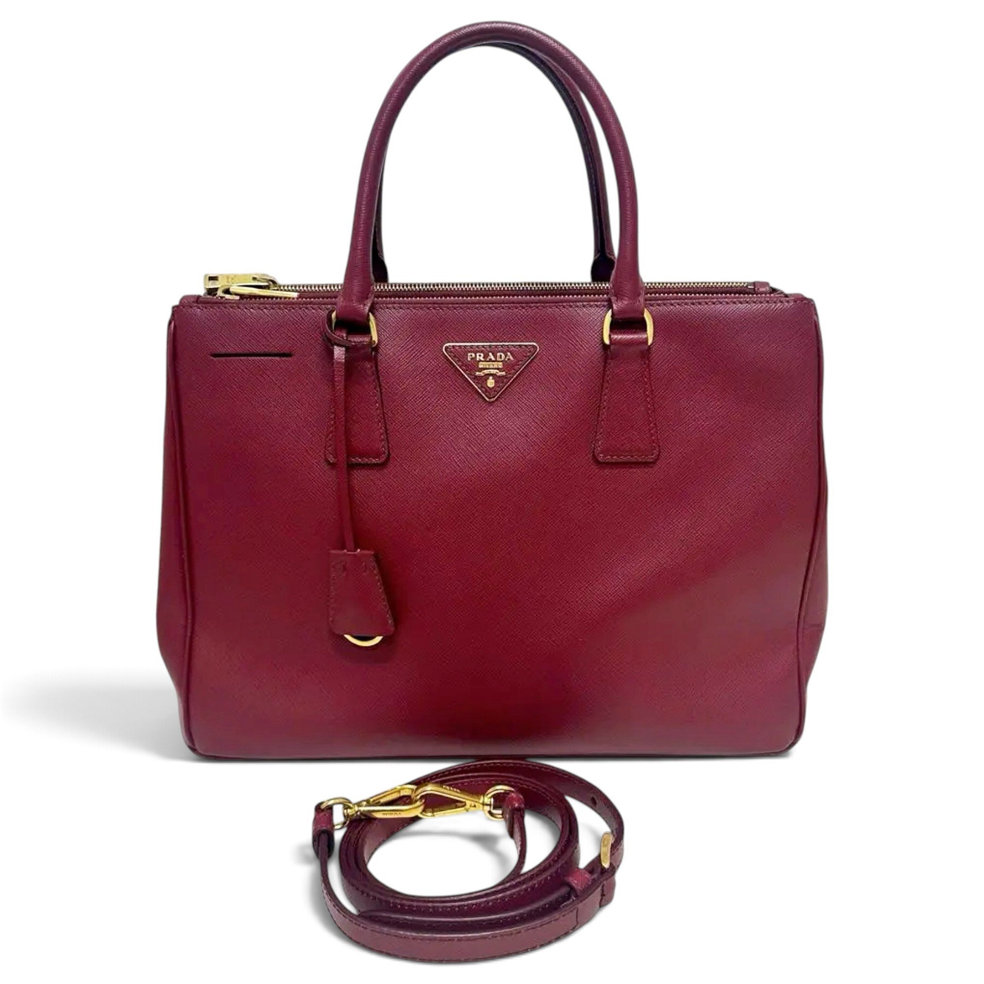 Galleria leather handbag