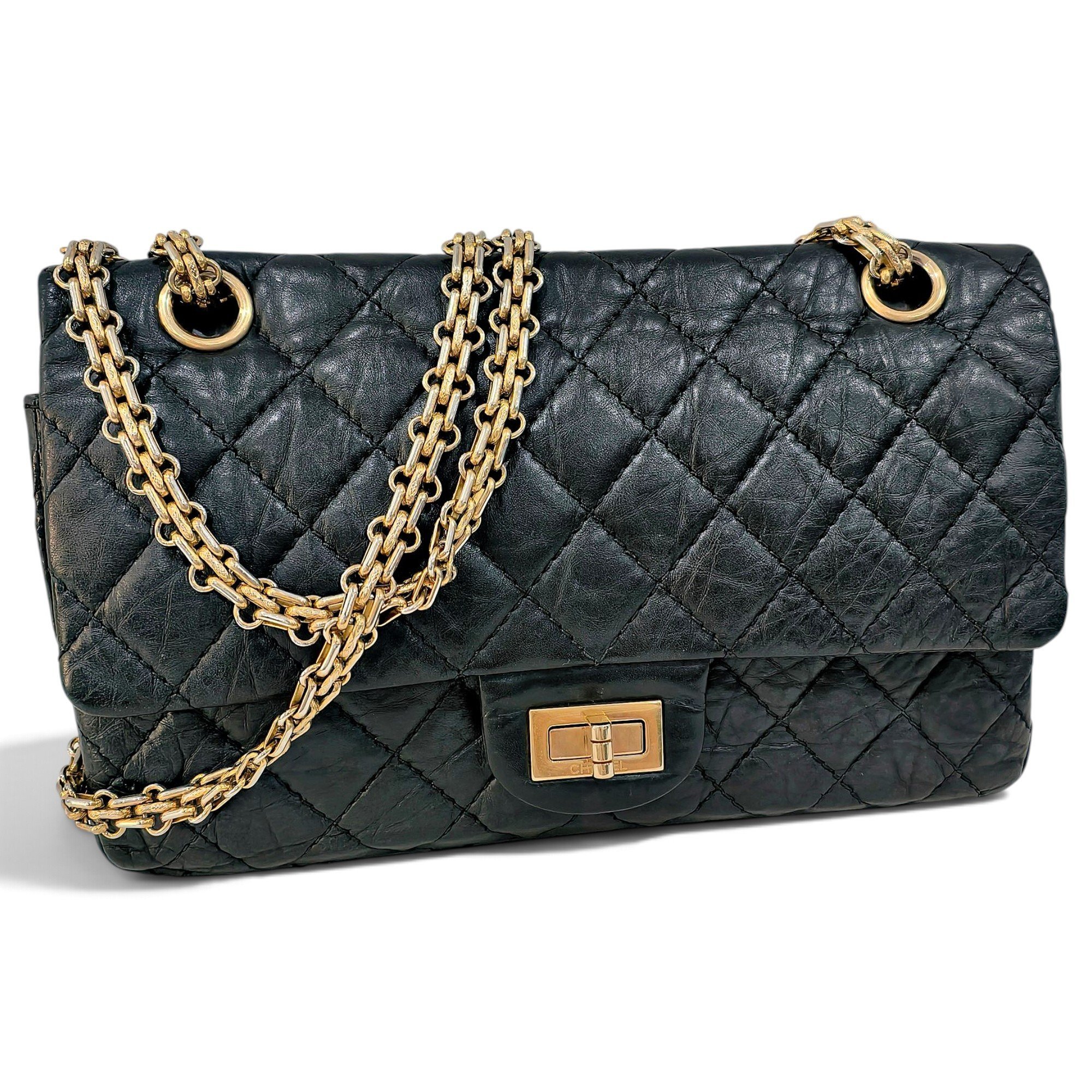 2.55 leather handbag