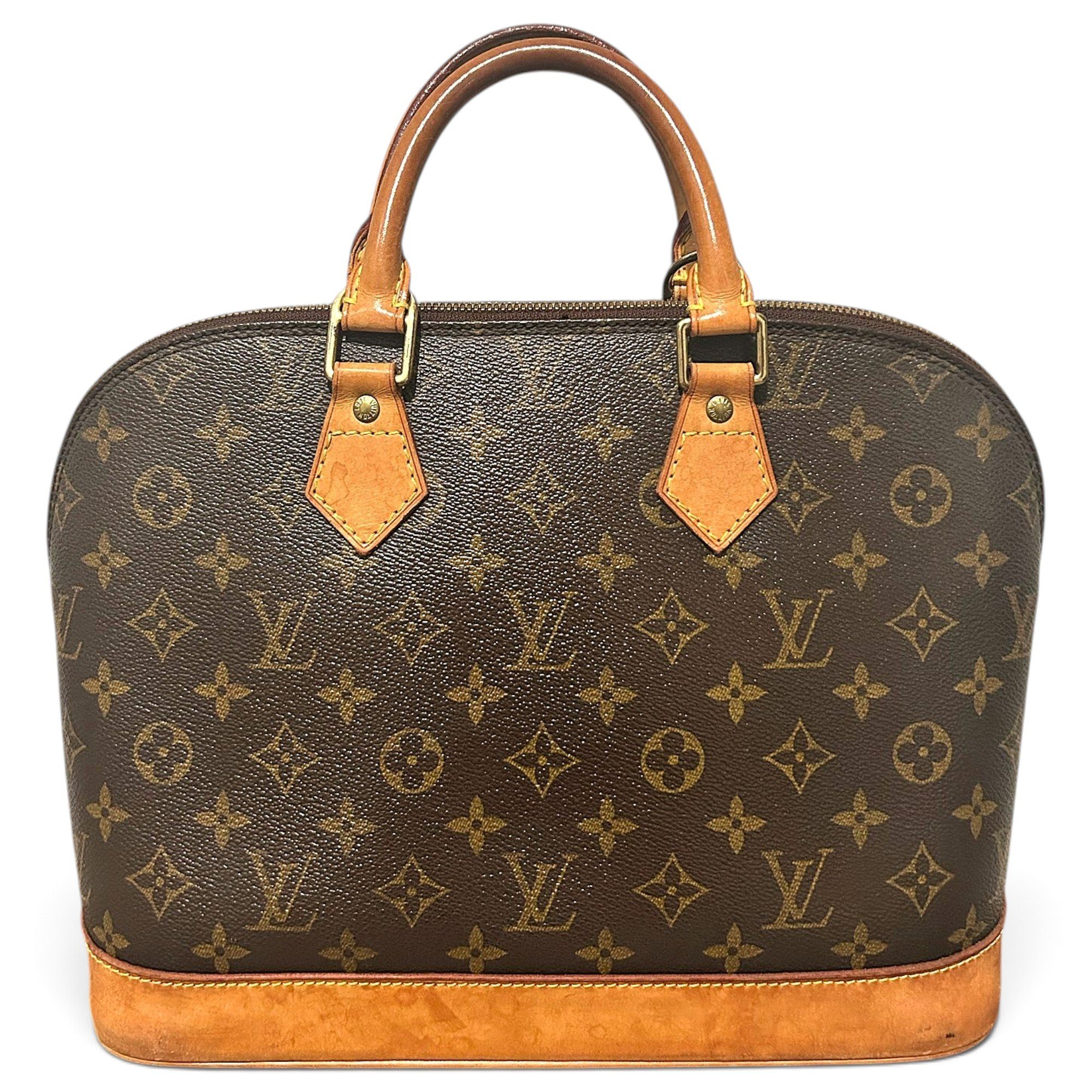 Alma leather handbag