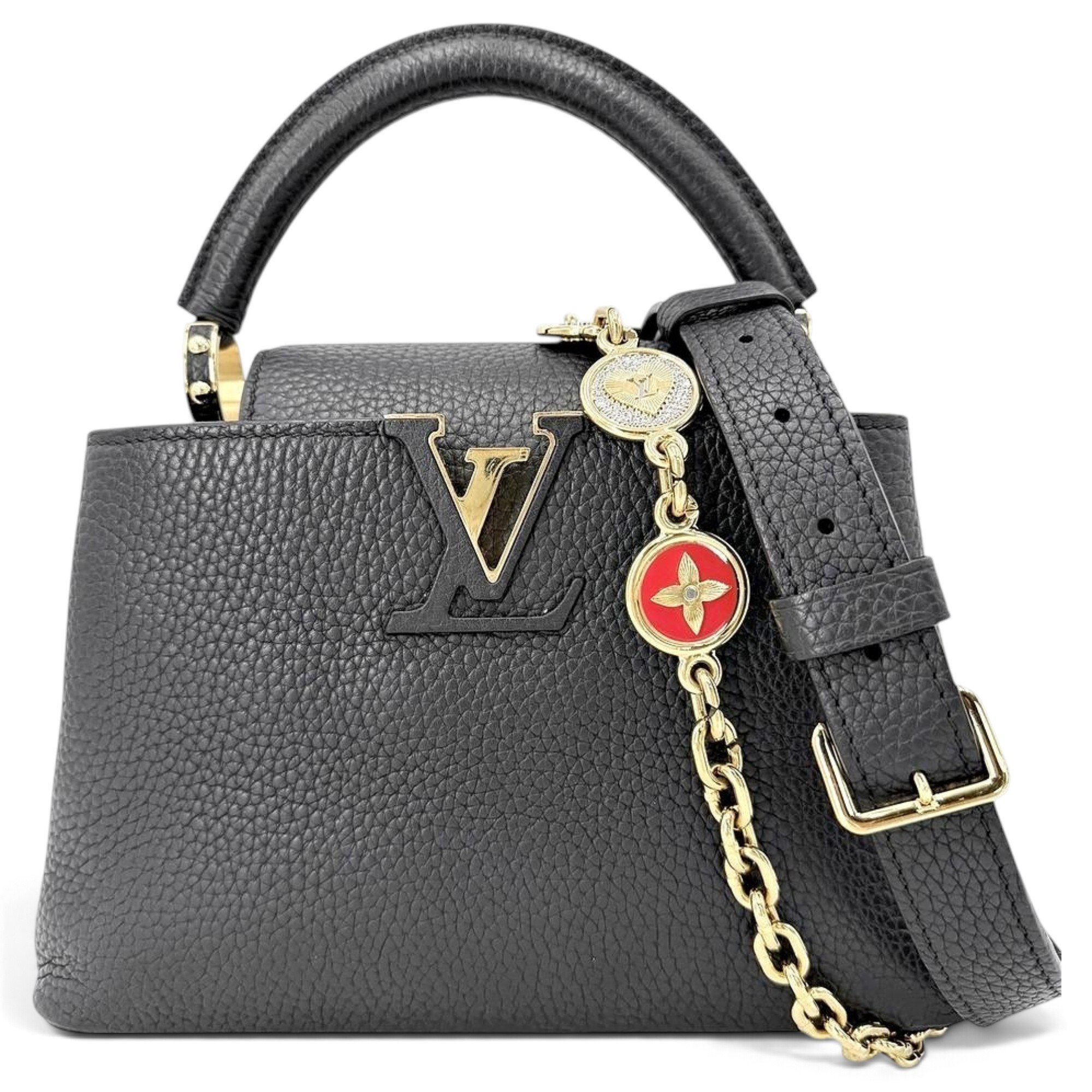 Capucines leather handbag