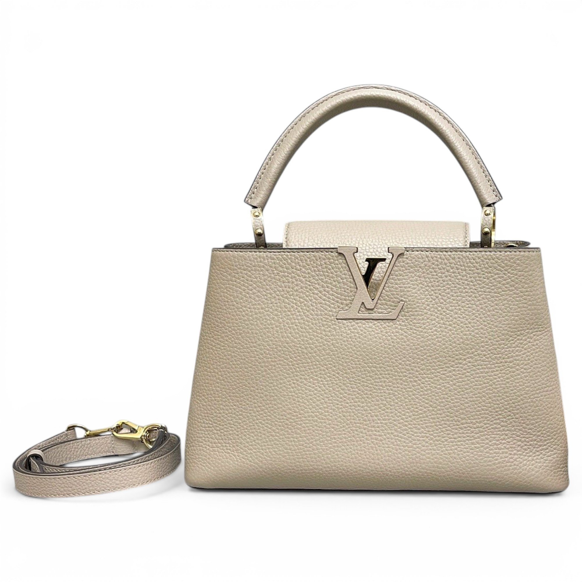 Capucines leather handbag