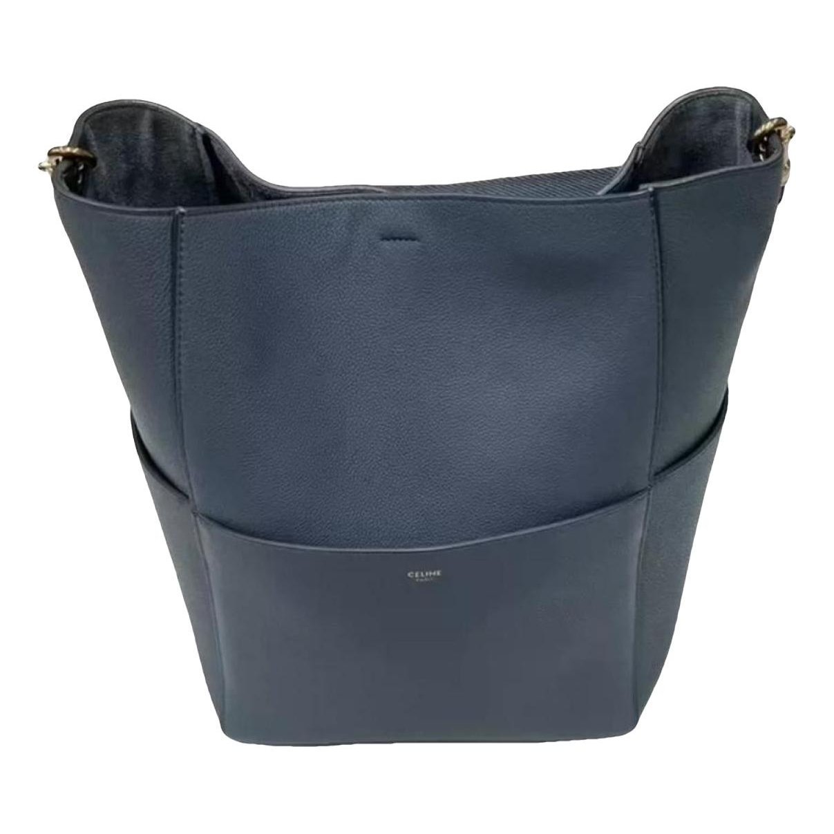 Seau Sangle leather tote