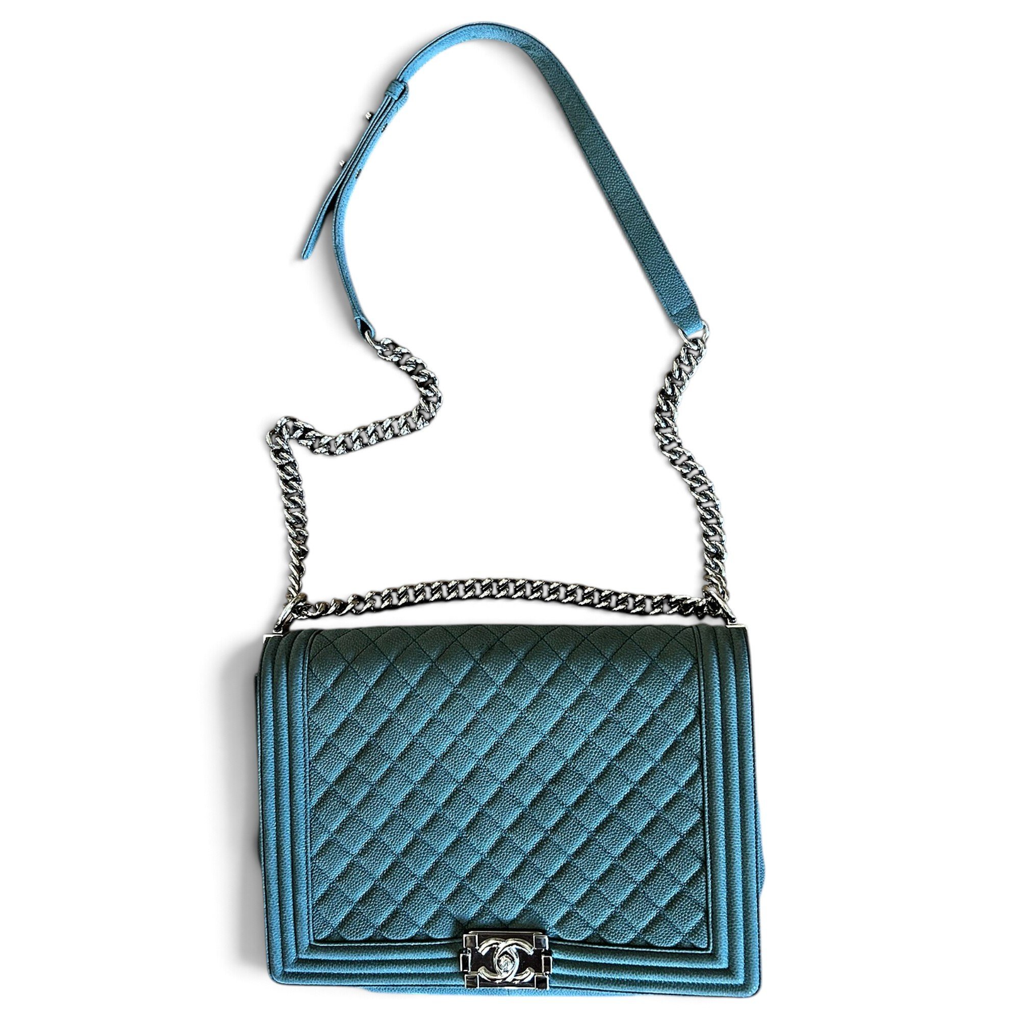 Boy leather crossbody bag
