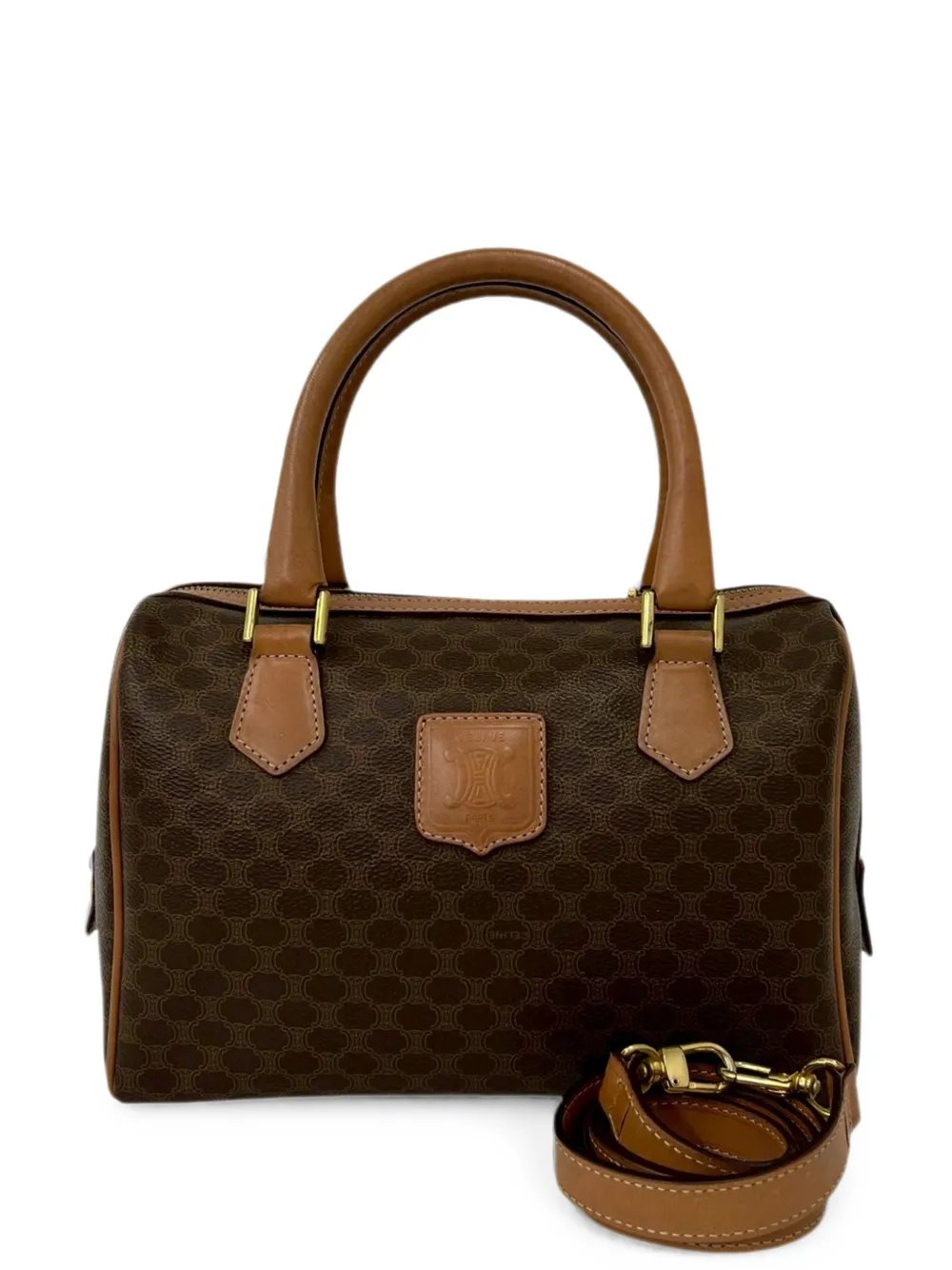 2013 Macadam Coated Canvas satchel