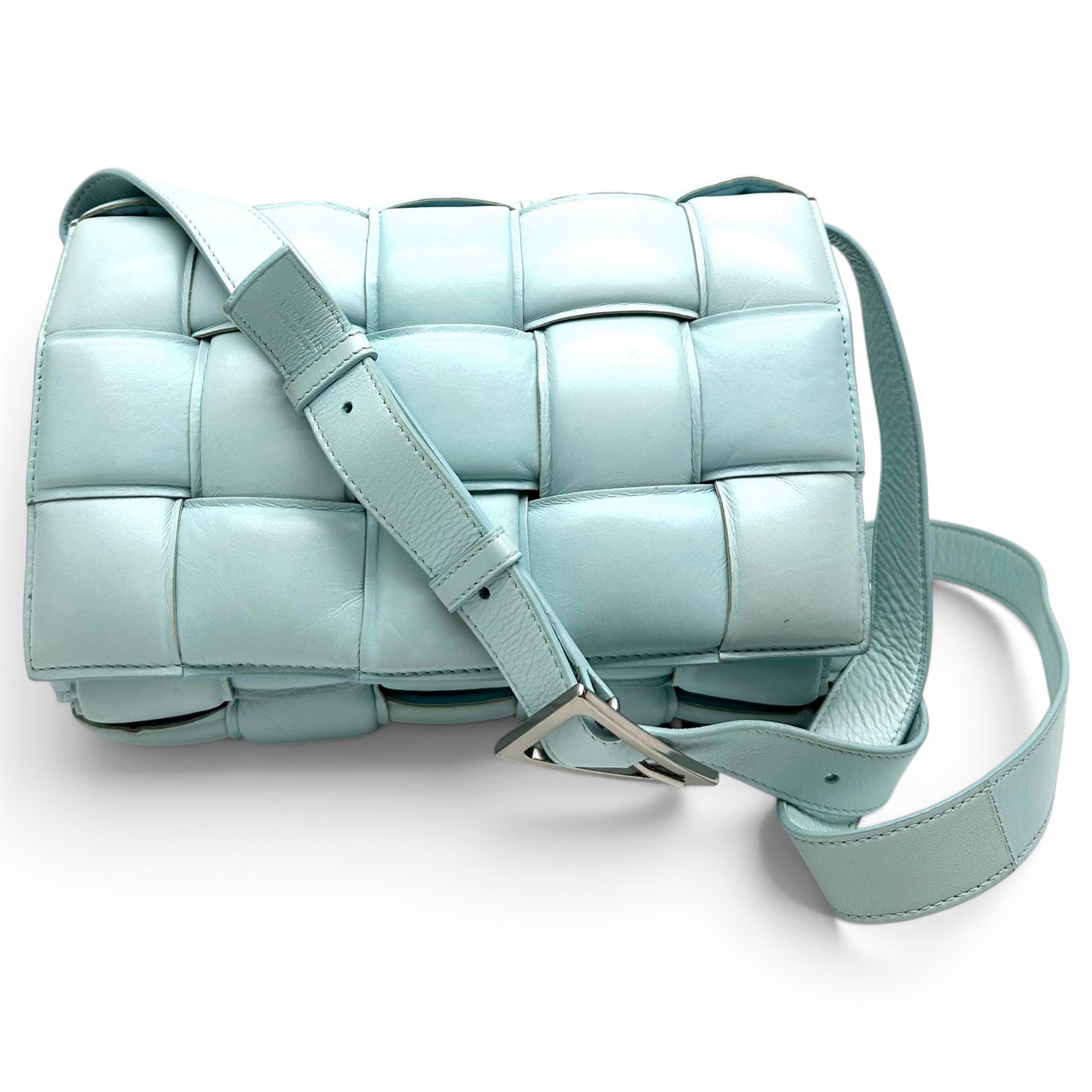Cassette Padded leather crossbody bag