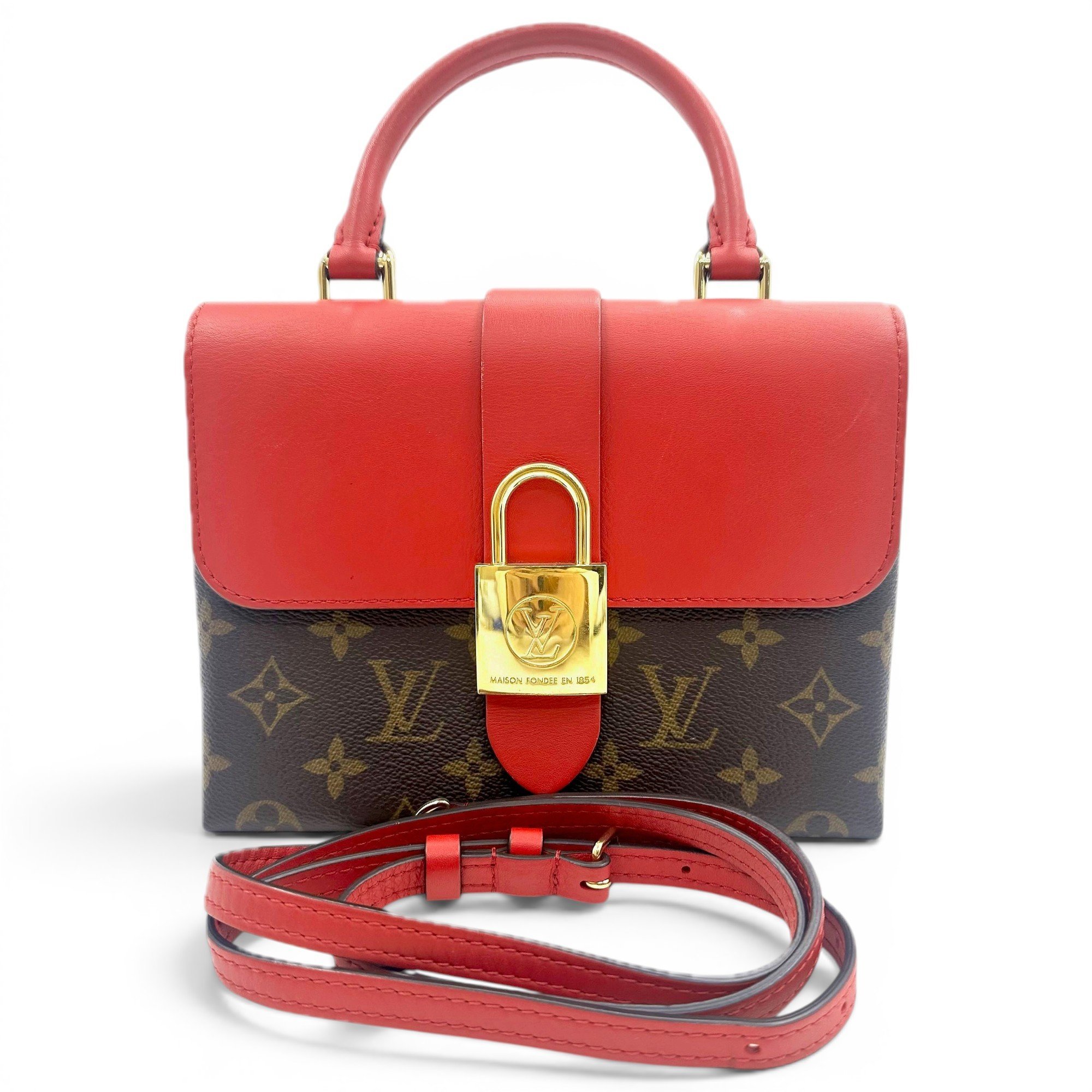 Locky BB leather handbag